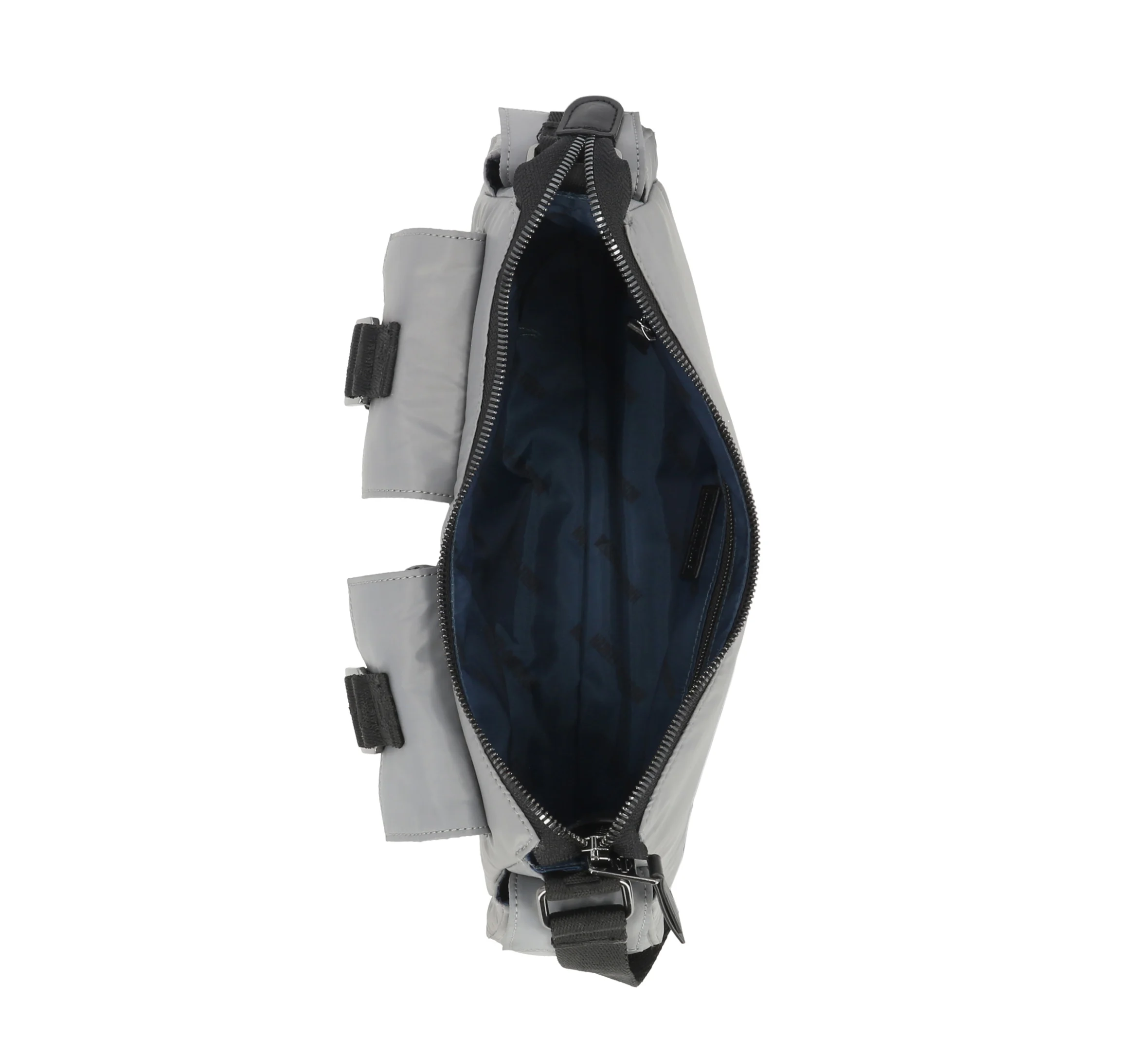 Utility Top Zip Bag - Grey