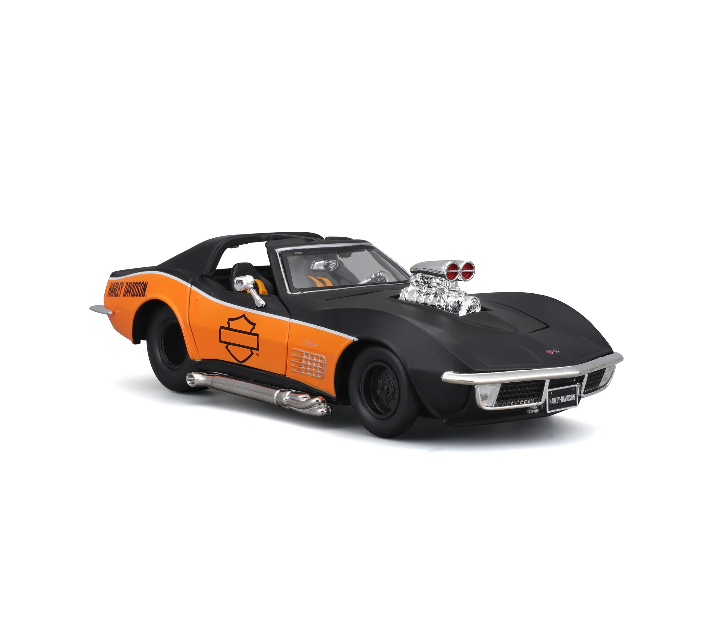 H-D 1:24 Scale Diecast Custom 1970 Chevy Corvette