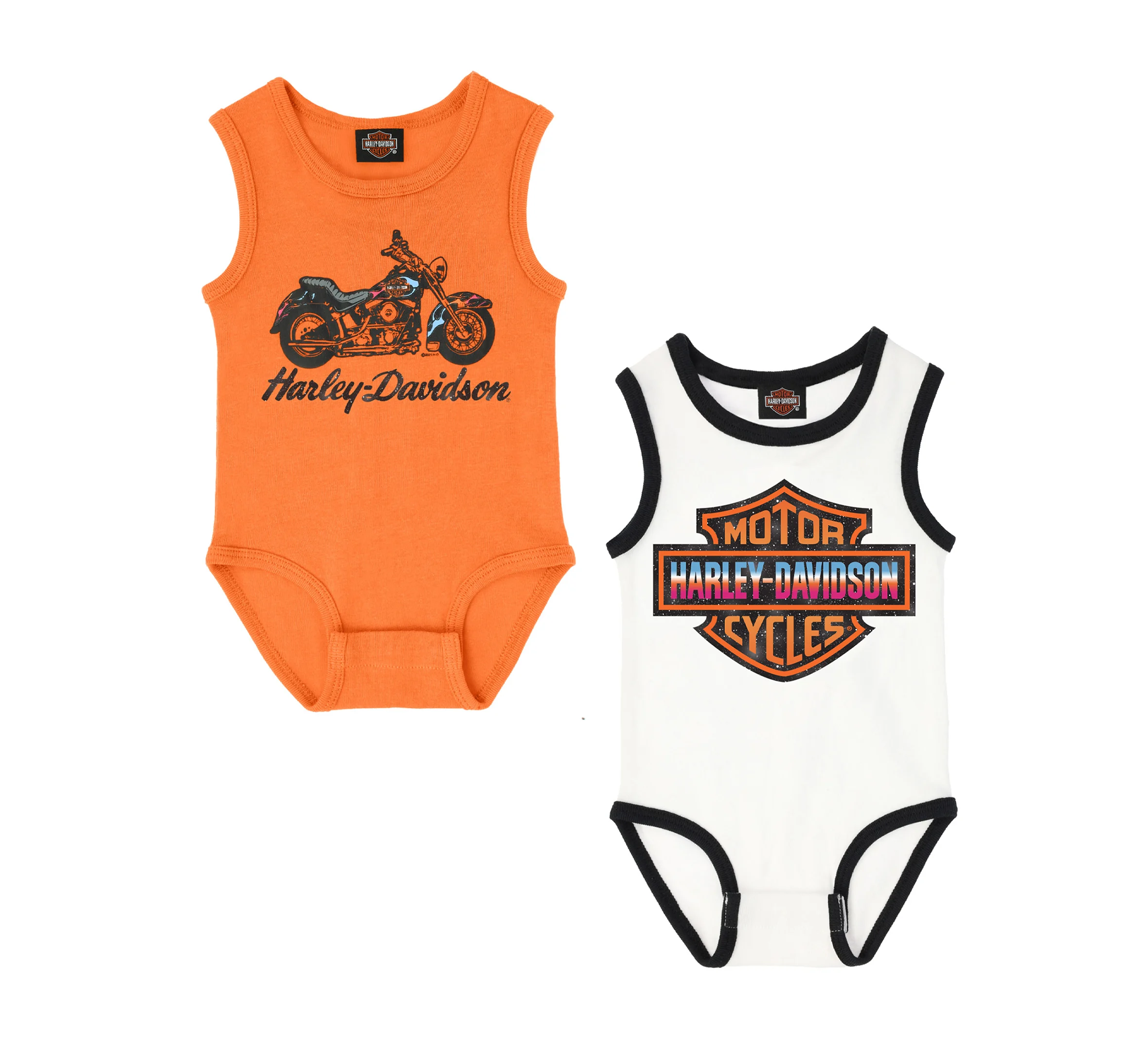 Infant Girls 2 Pack Rib Bodysuits