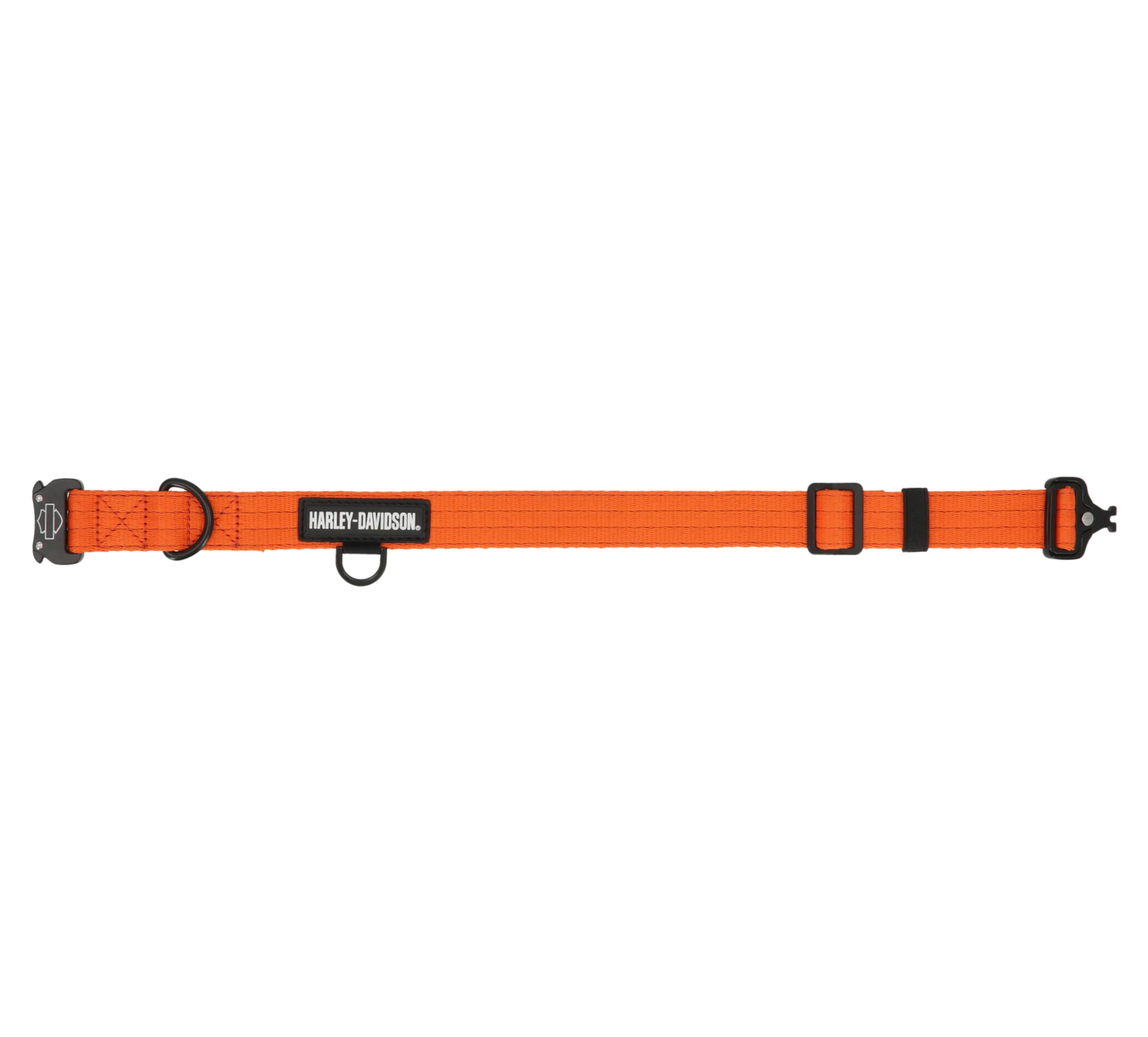 Nylon Dog Collar Orange Sm/Md 13"-17"