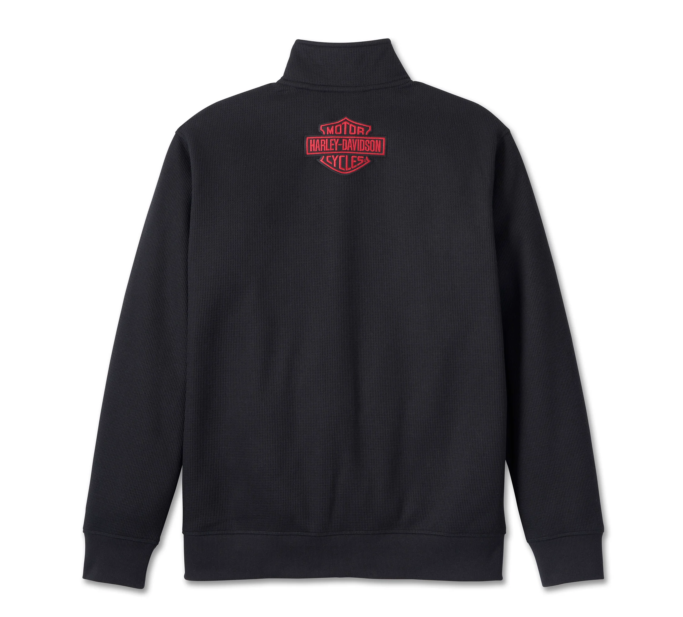 Men's Darting Zip-Up Sweatshirt - Black Beauty