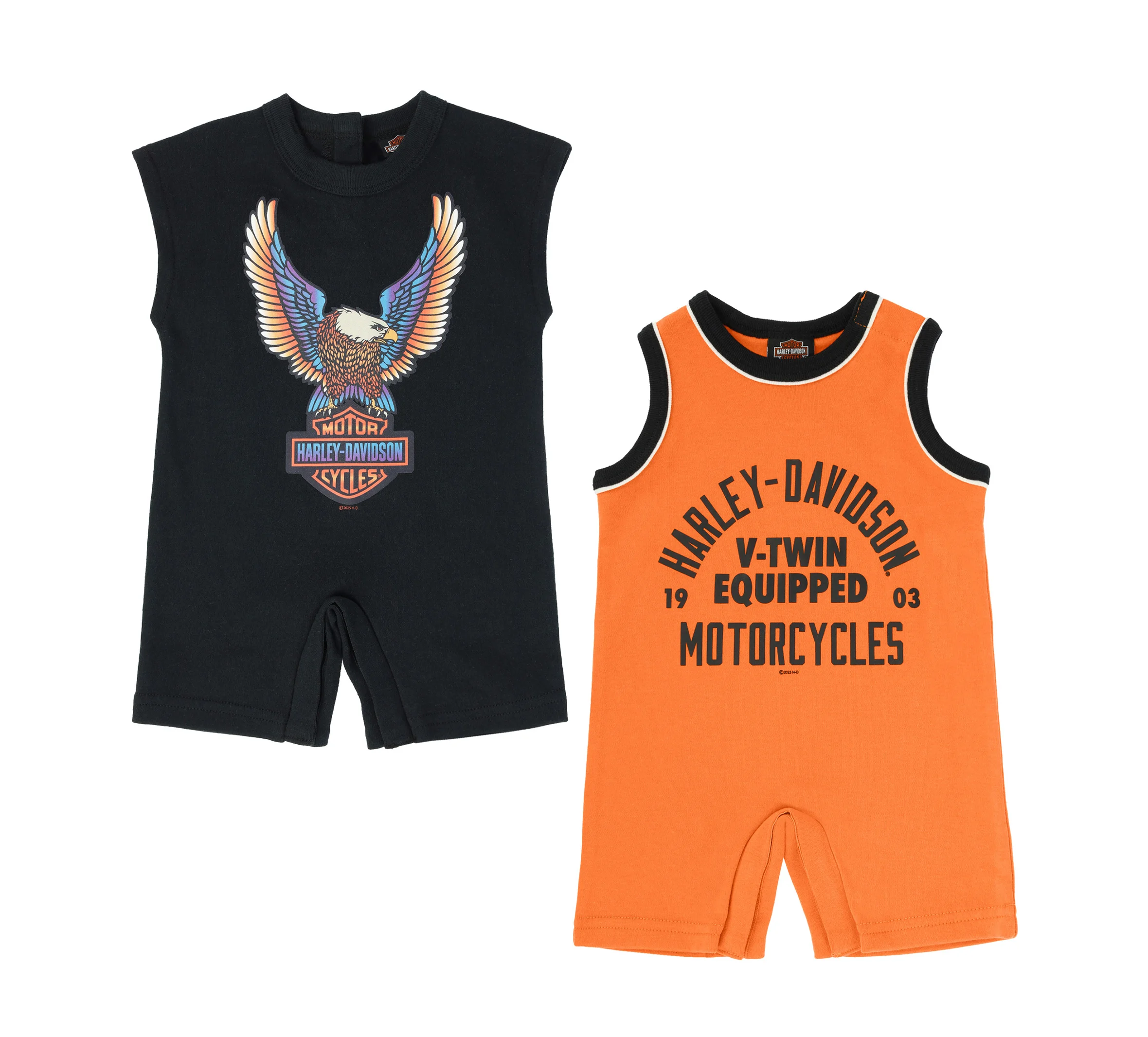 Infant Boys 2 Pack Rompers