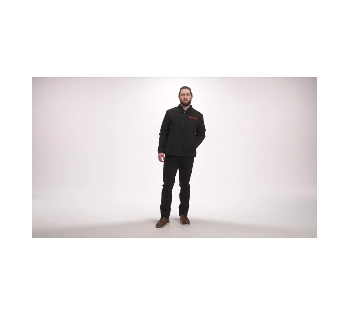 Men's Bar Font Jacket