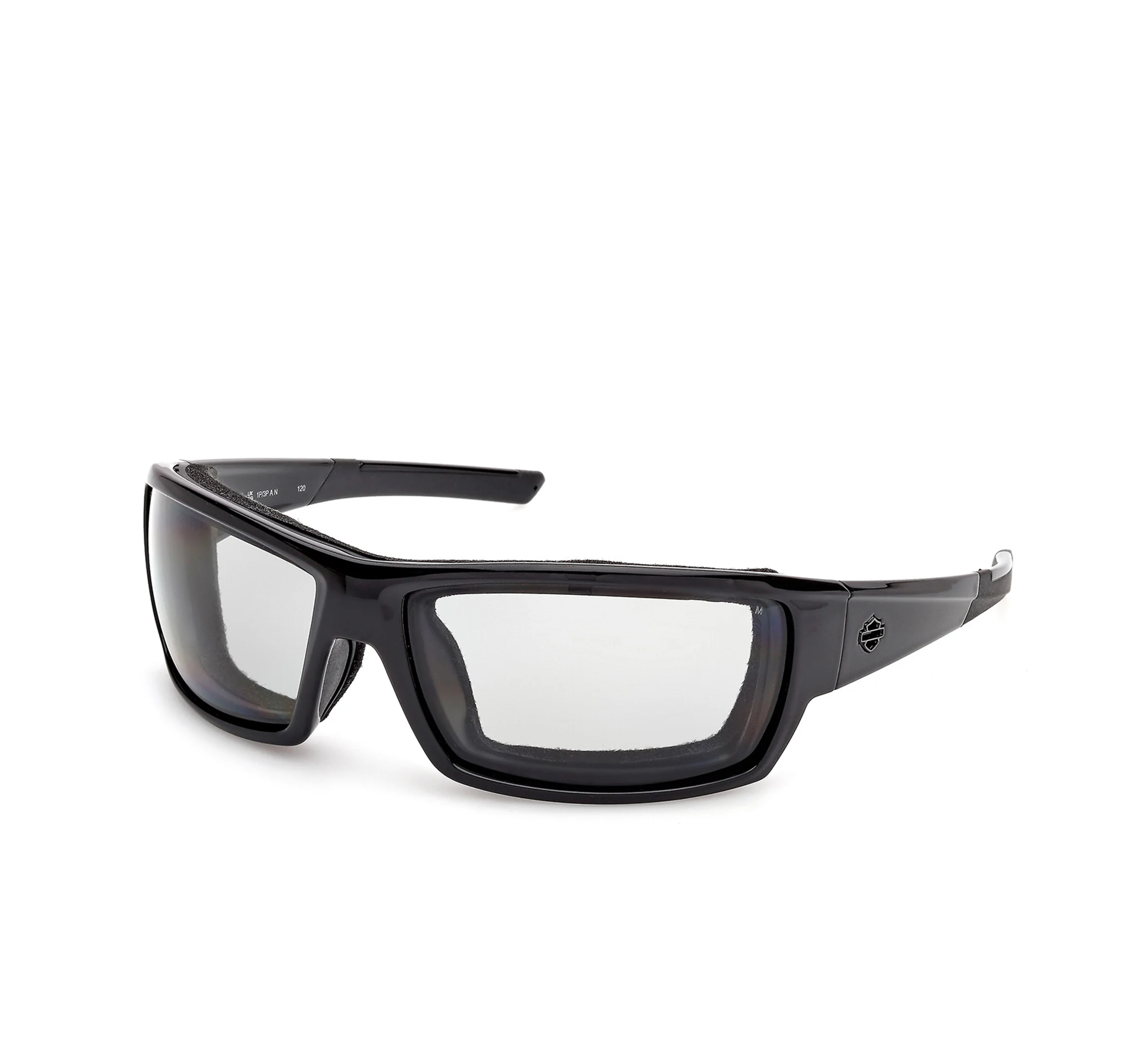JUNEAU 2.0 Motorcycle Riding Sunglasses - Shiny Black