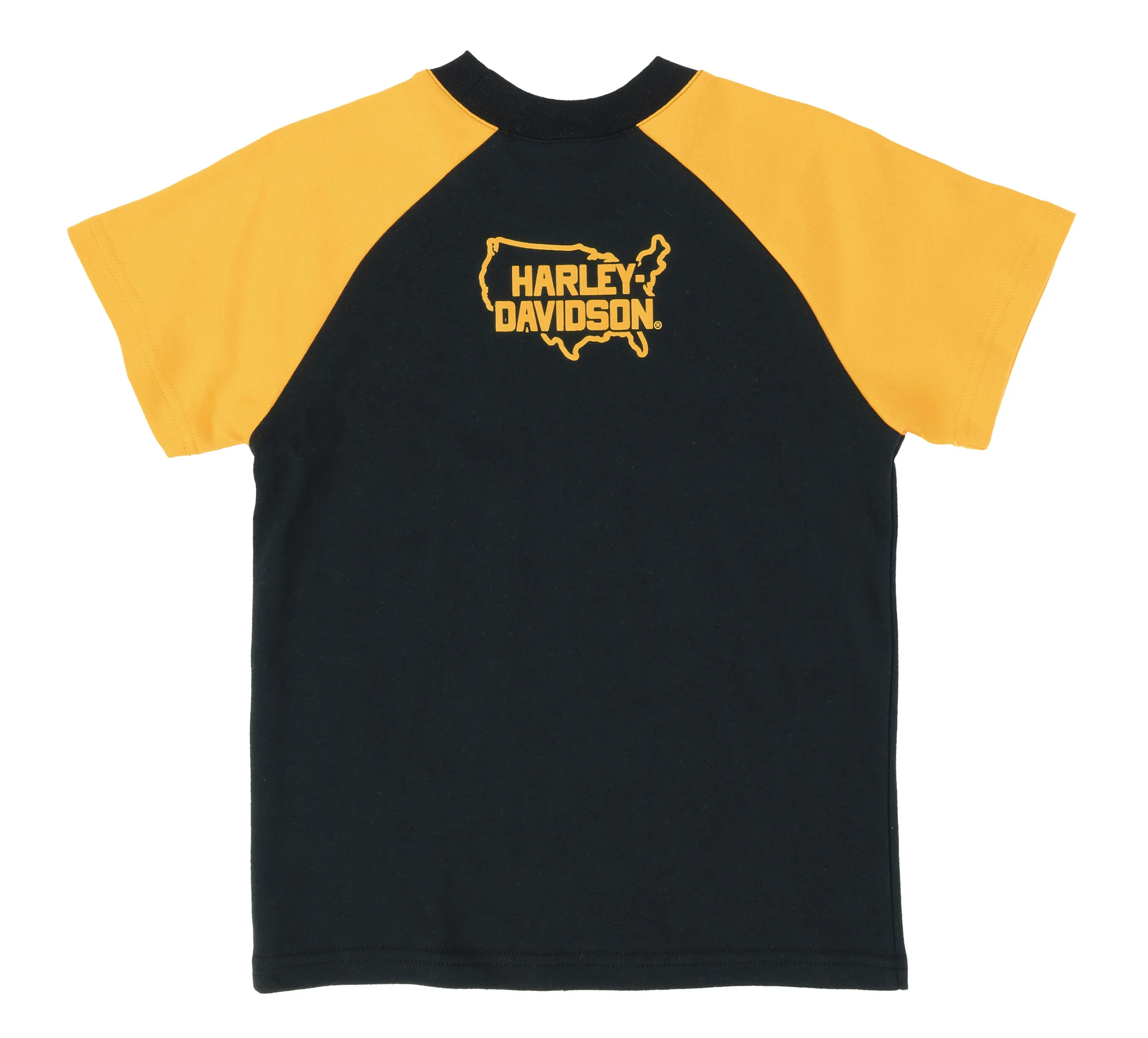 Toddler Boys Raglan Short Sleeve Tee