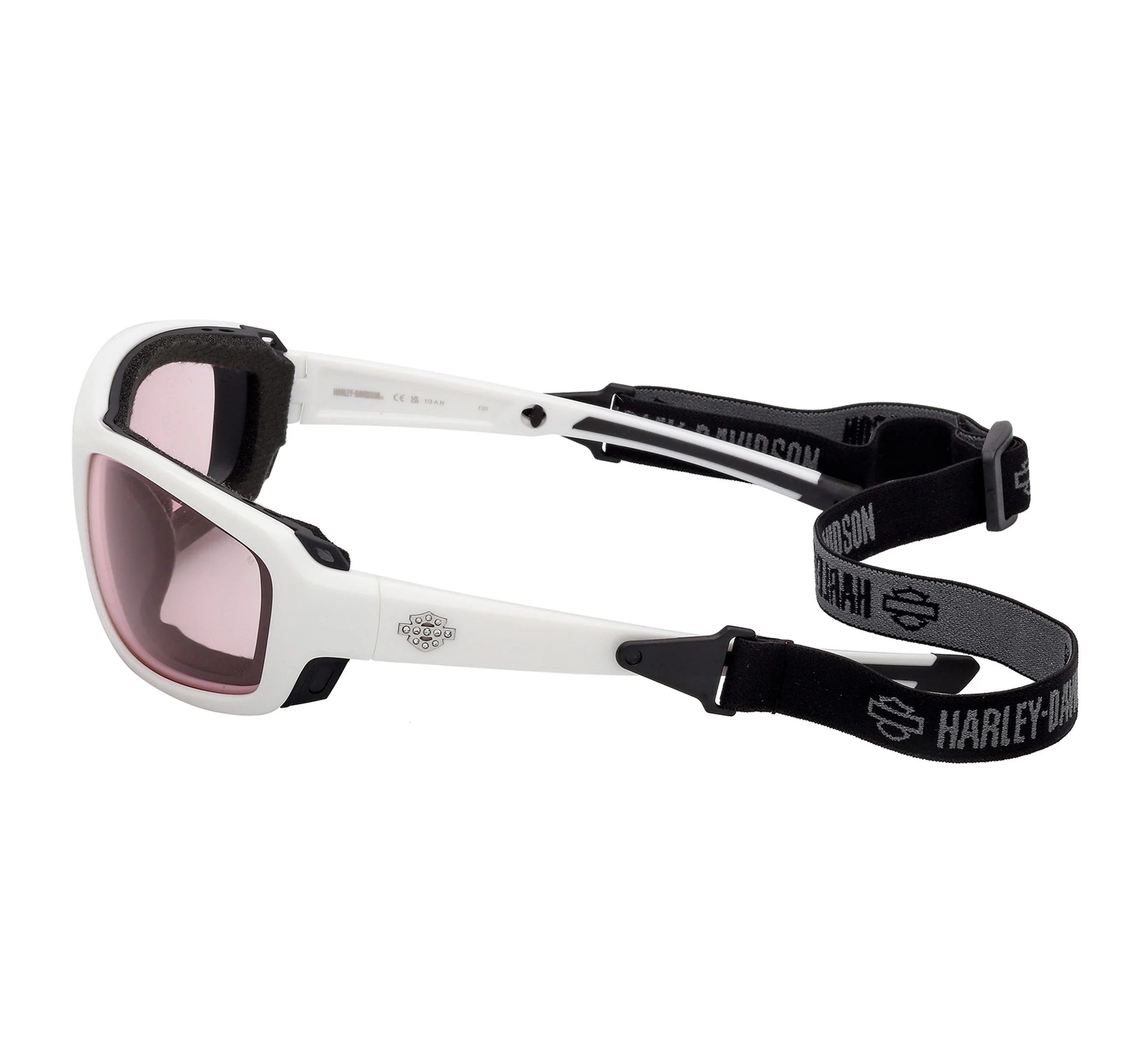 GENERA BLING Motorcycle Riding Sunglasses - White