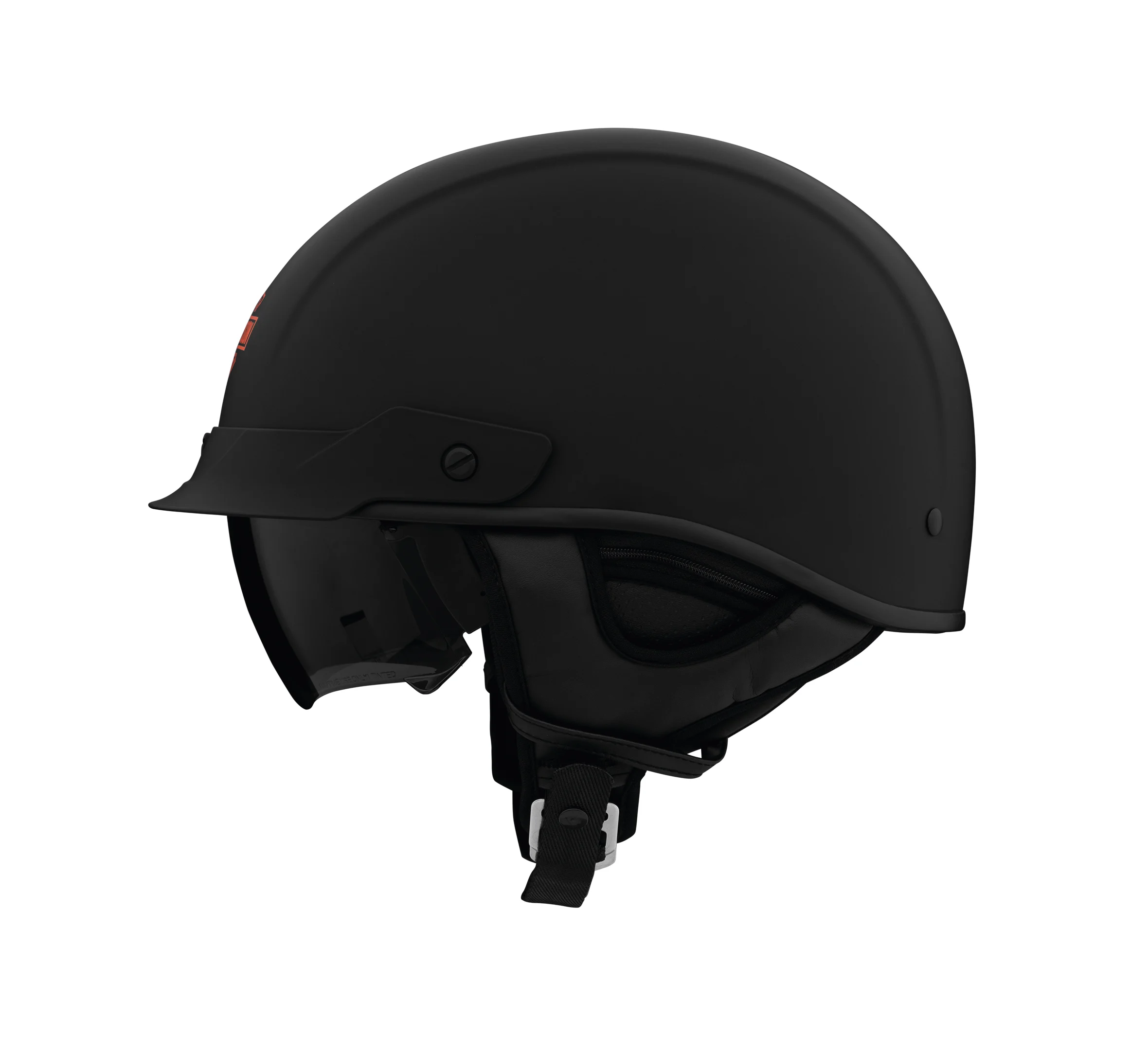 Busby Ultra-Light Sun Shield J03 1/2 Helmet - Matte Black