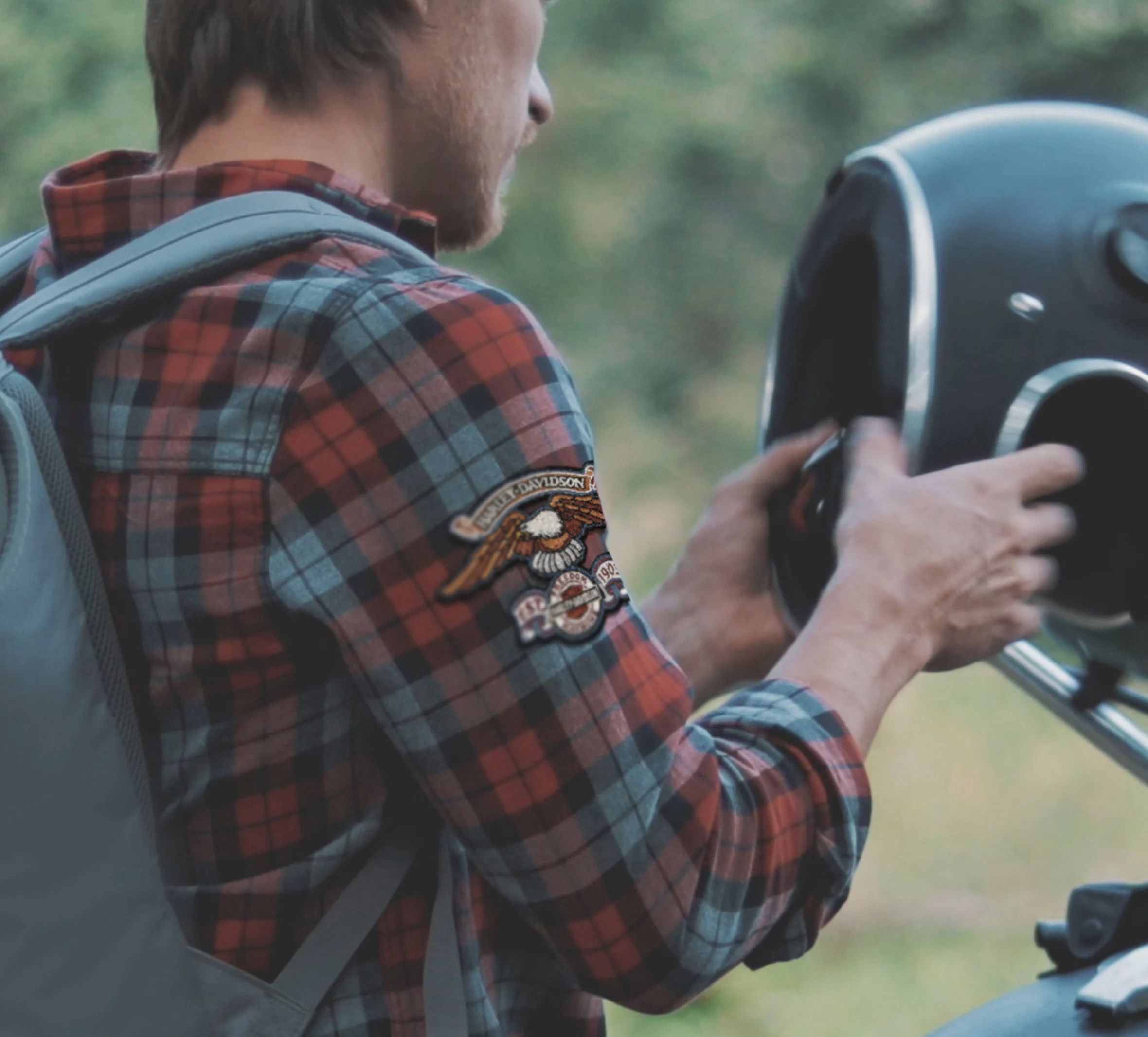 6" Eagle Freedom Machine Patch