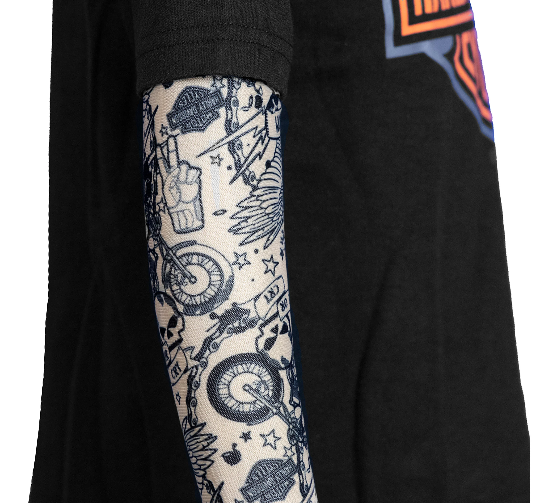Toddler Boy's Tattoo Sleeve Tee