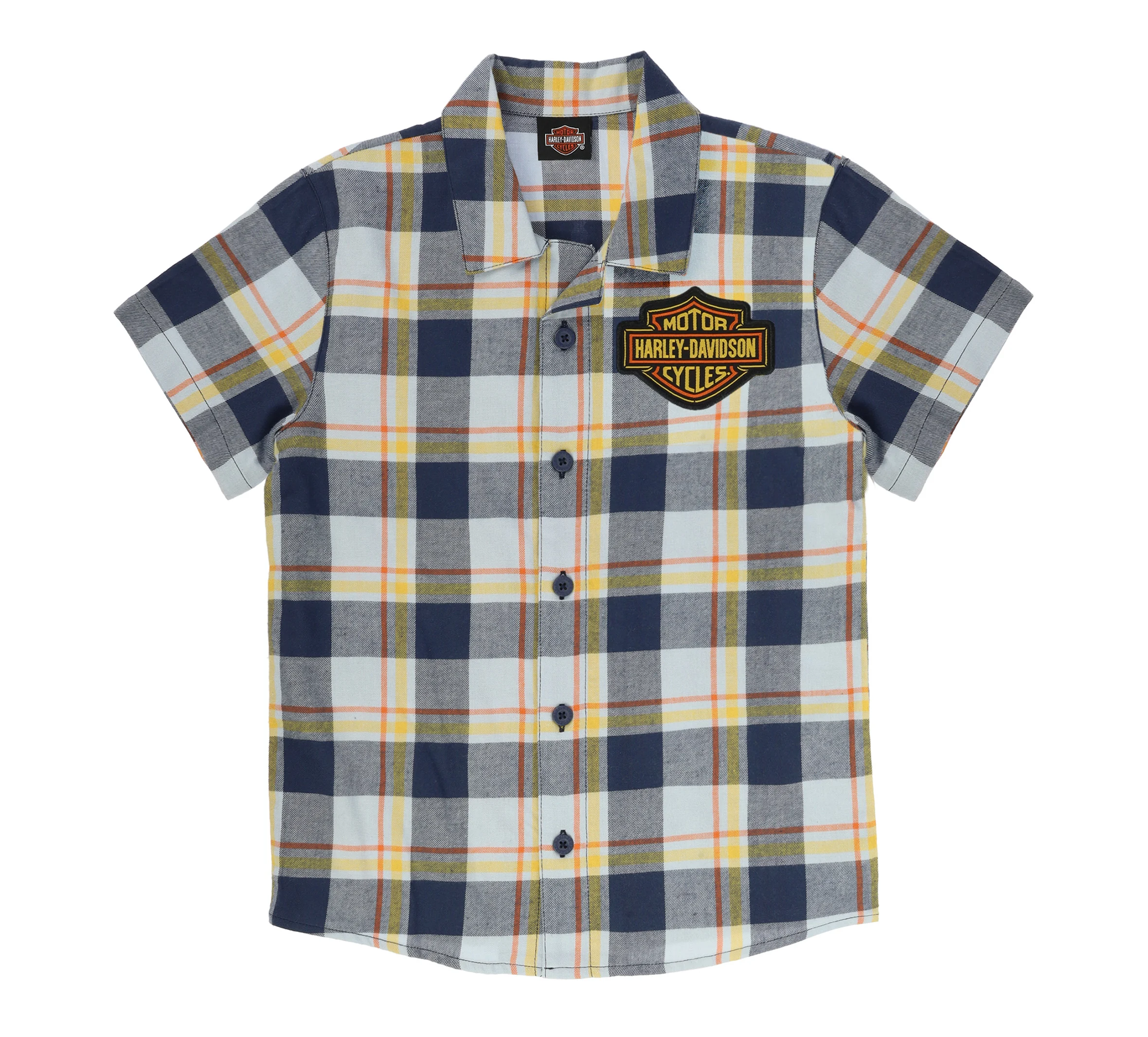 Toddler Boys Plaid Shirt