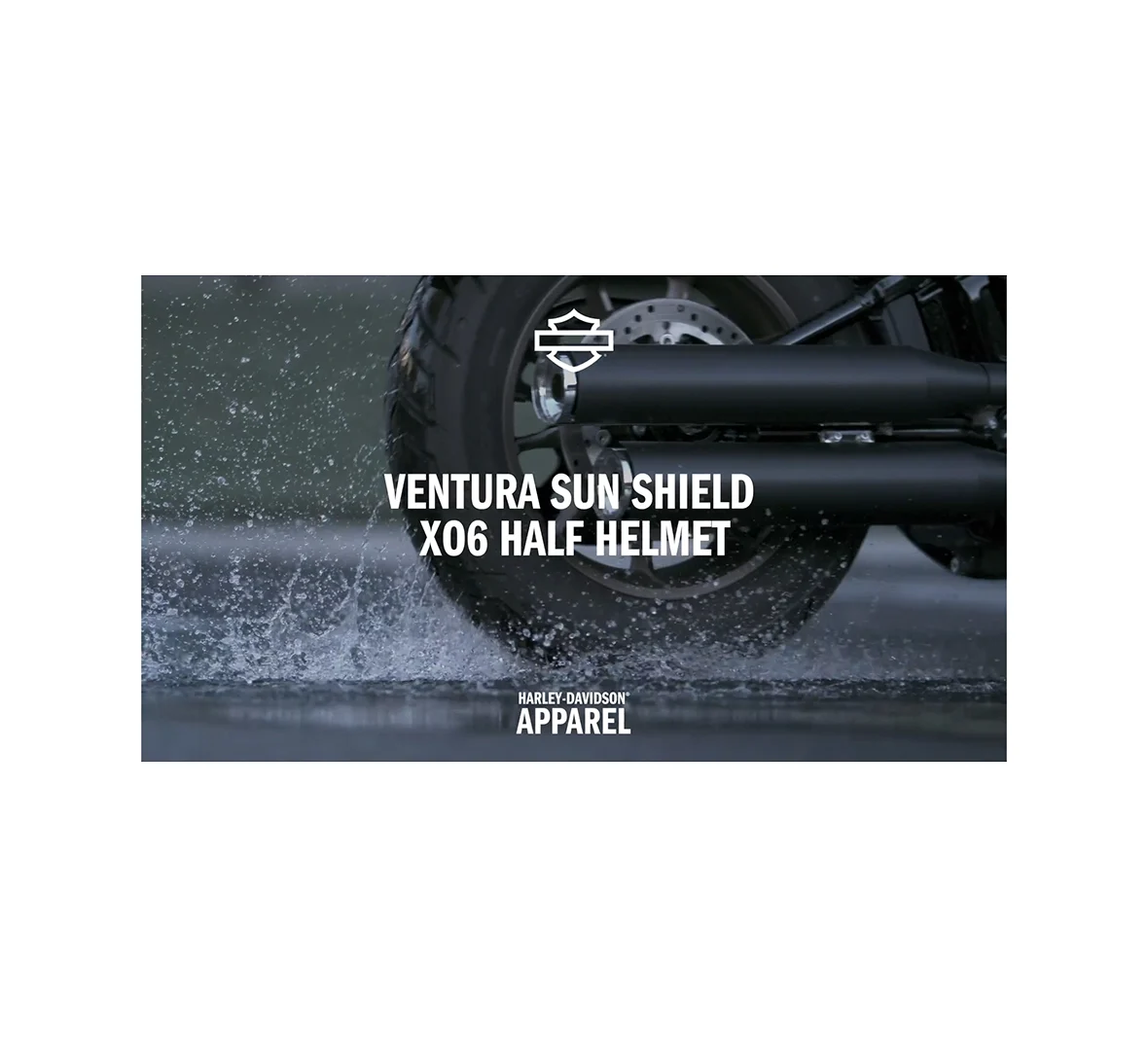Ventura Sun Shield X06 1/2 Helmet