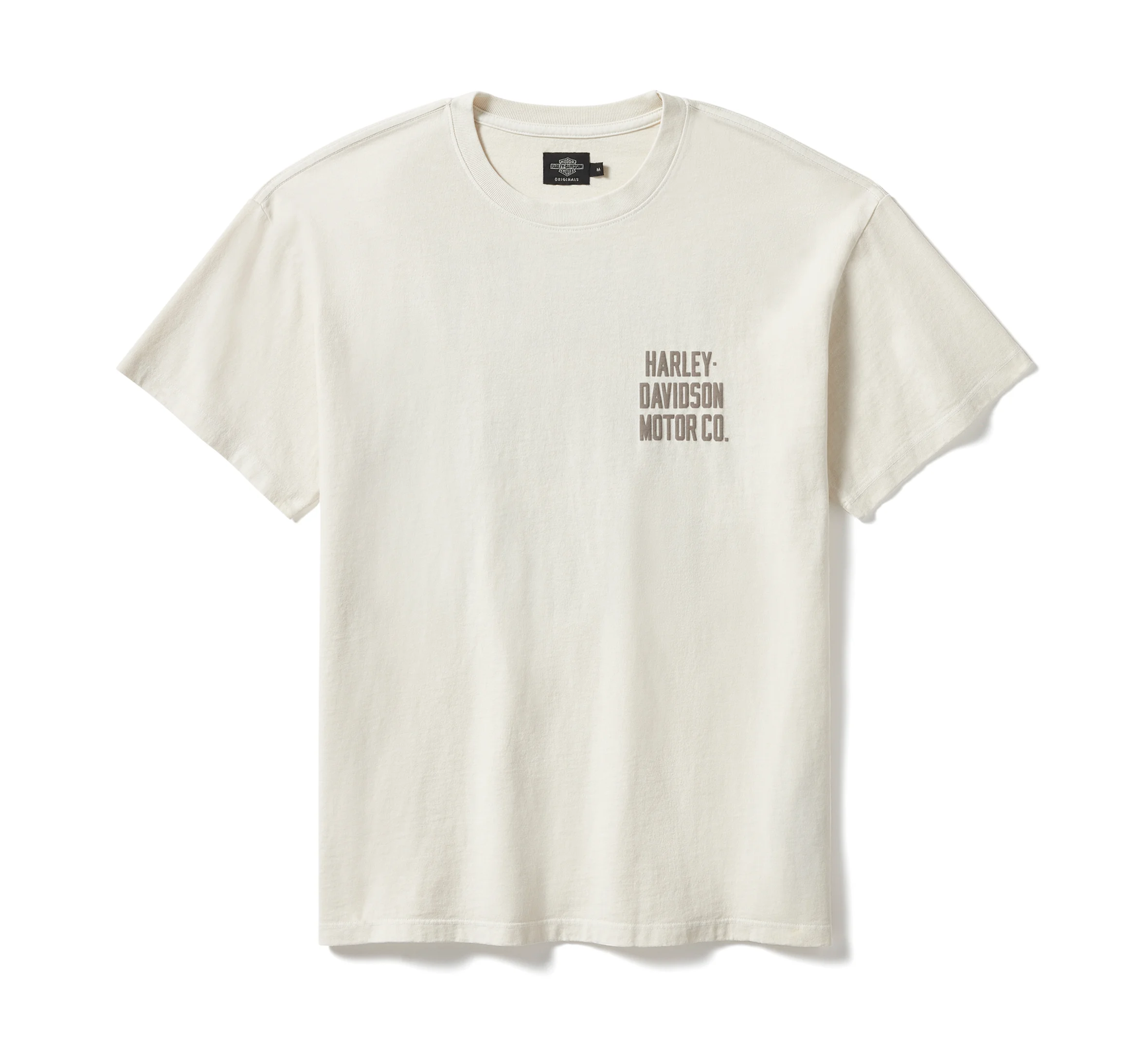 H-D Motor Co. Standard T-Shirt - Natural Canvas