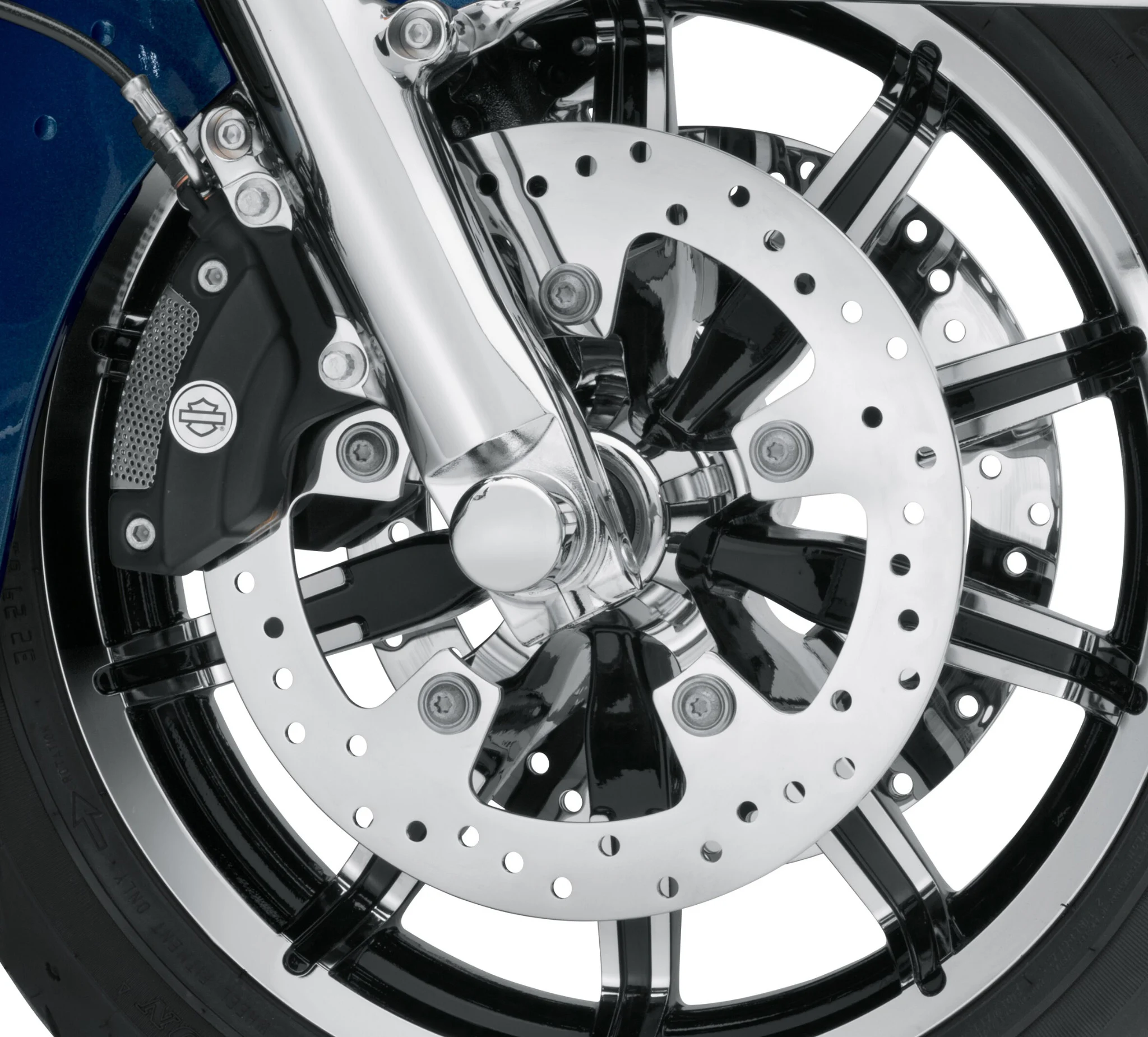 Polished Front Brake Rotor