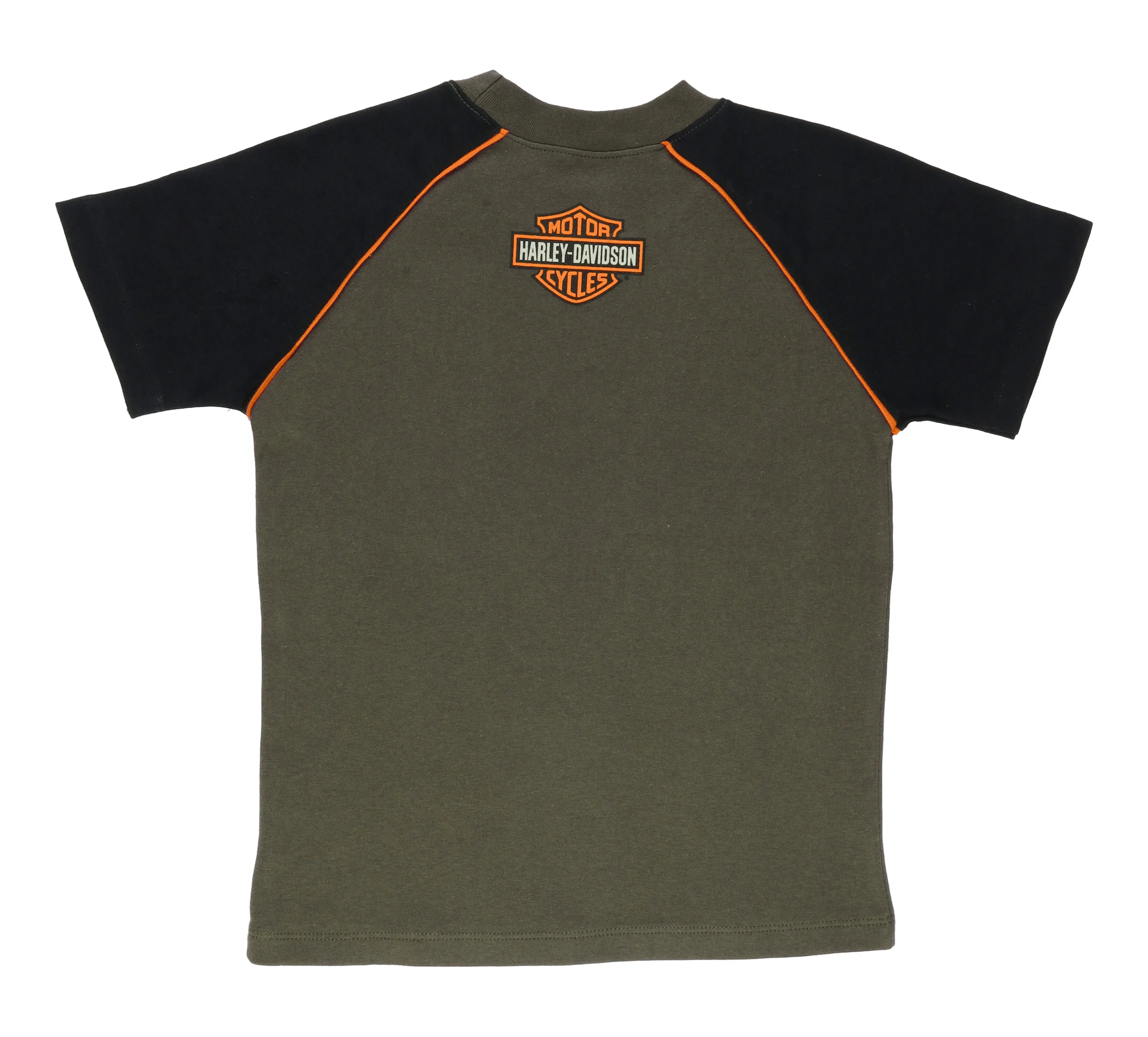 Big Boys Camo Raglan Tee