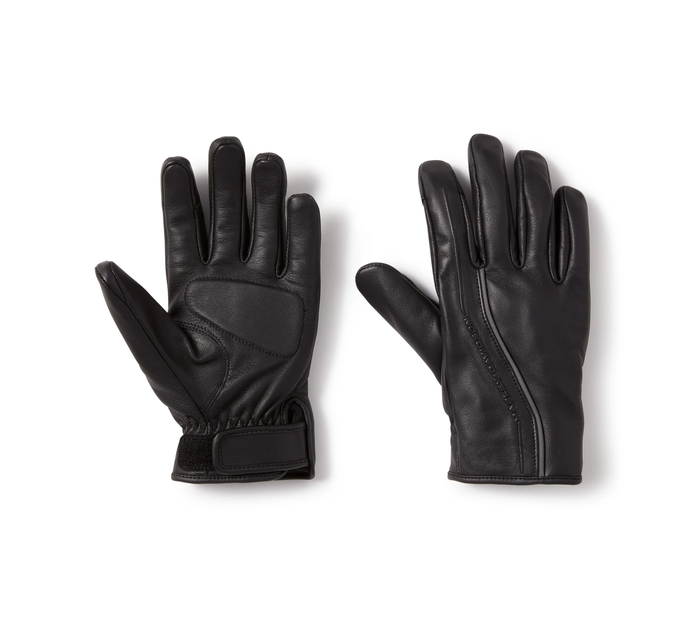 Women's H-D Waterproof Leather Riding Gloves