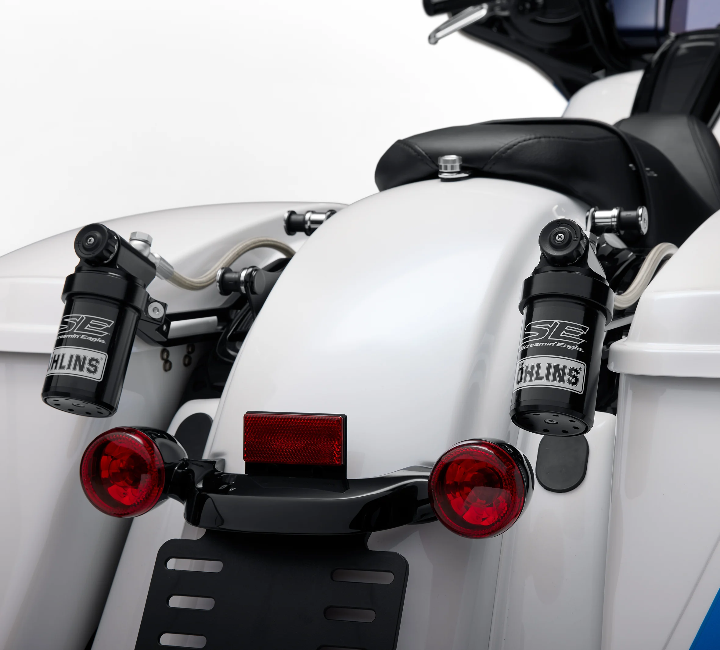 Screamin' Eagle/Öhlins Remote Reservoir Rear Shocks