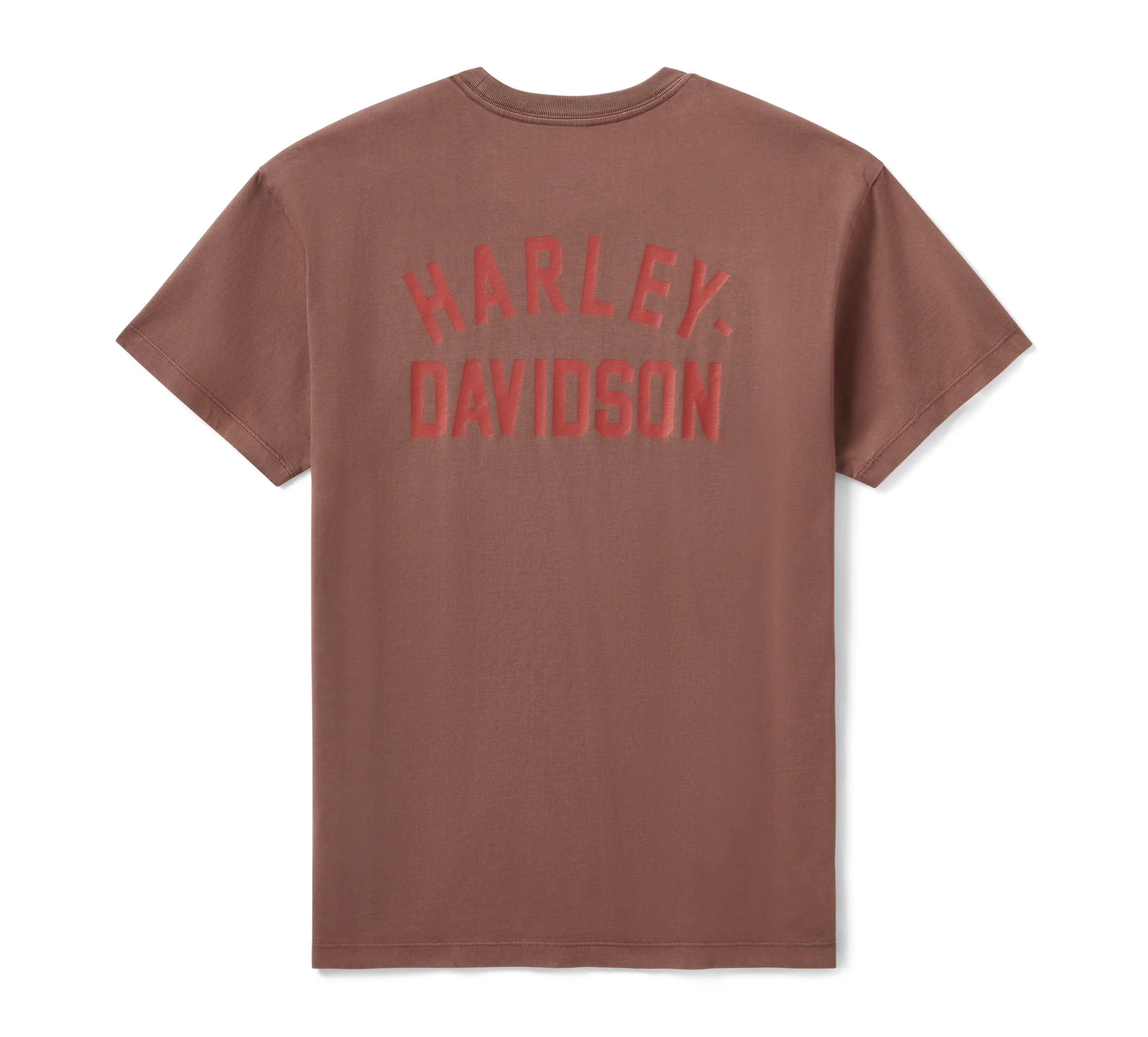 Men's HDMC OG Bar & Shield Standard T-Shirt - Brown Hide