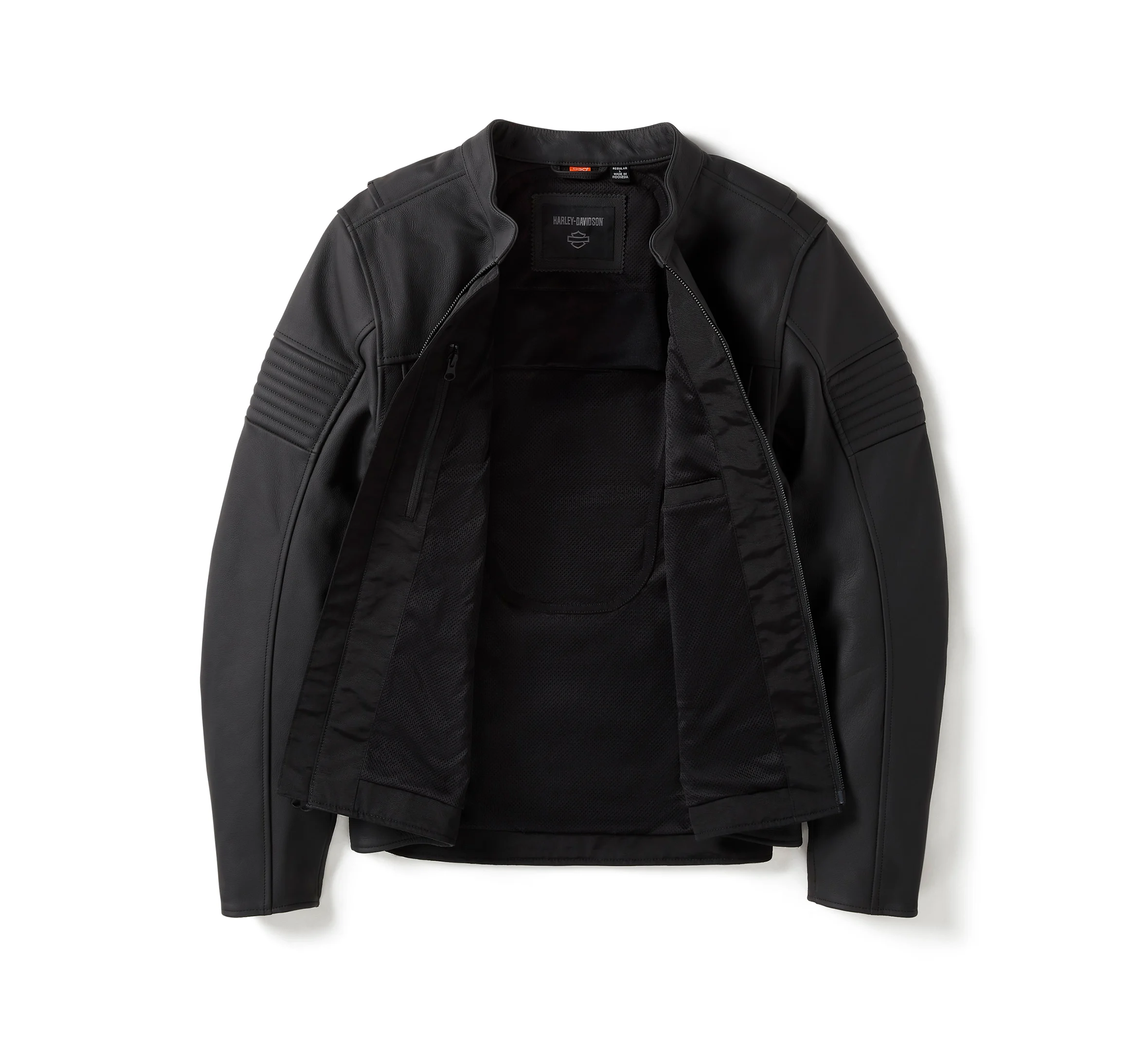 Men's H-D Leather Riding Jacket