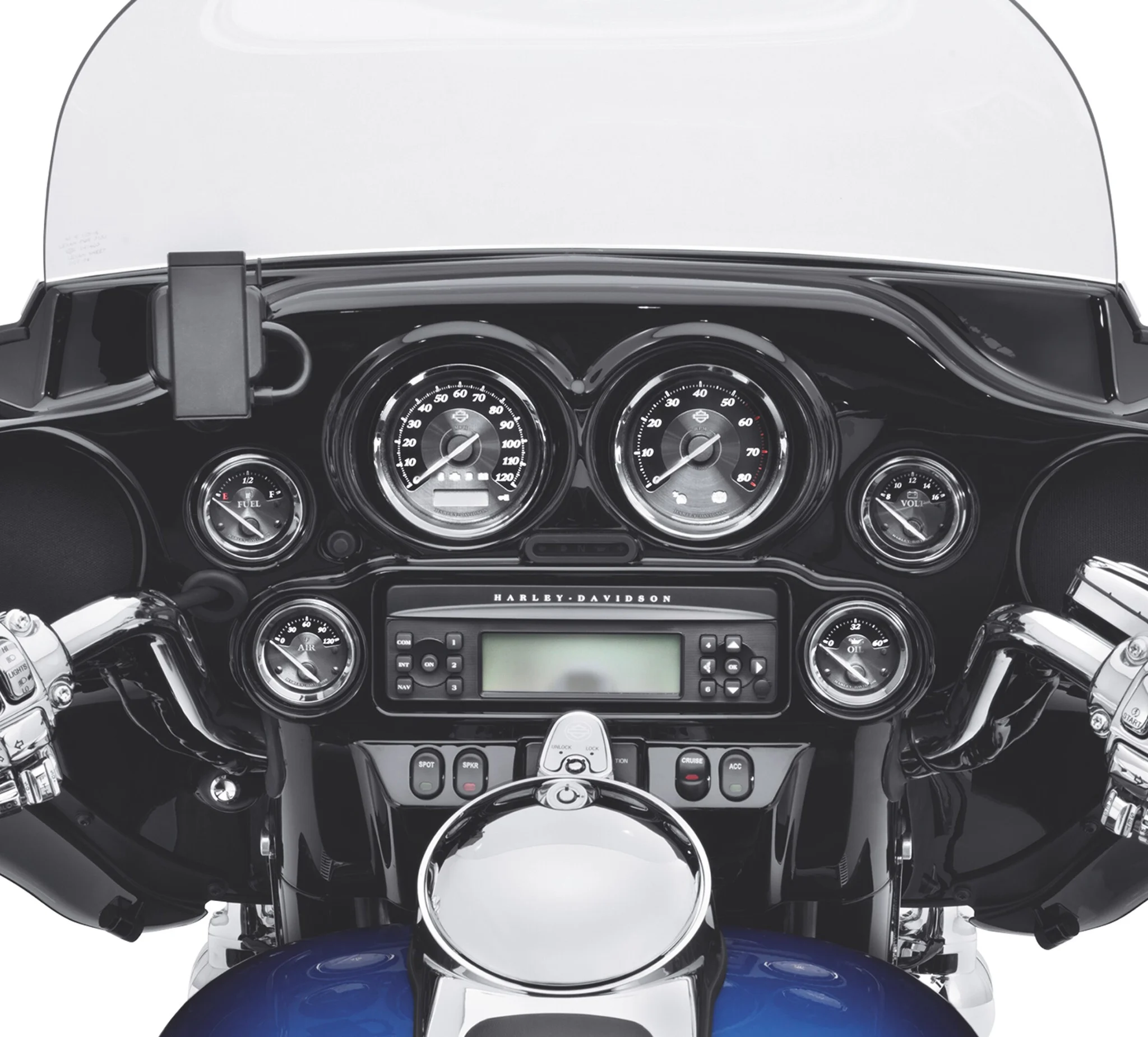 Tachometer Titanium Face Gauge