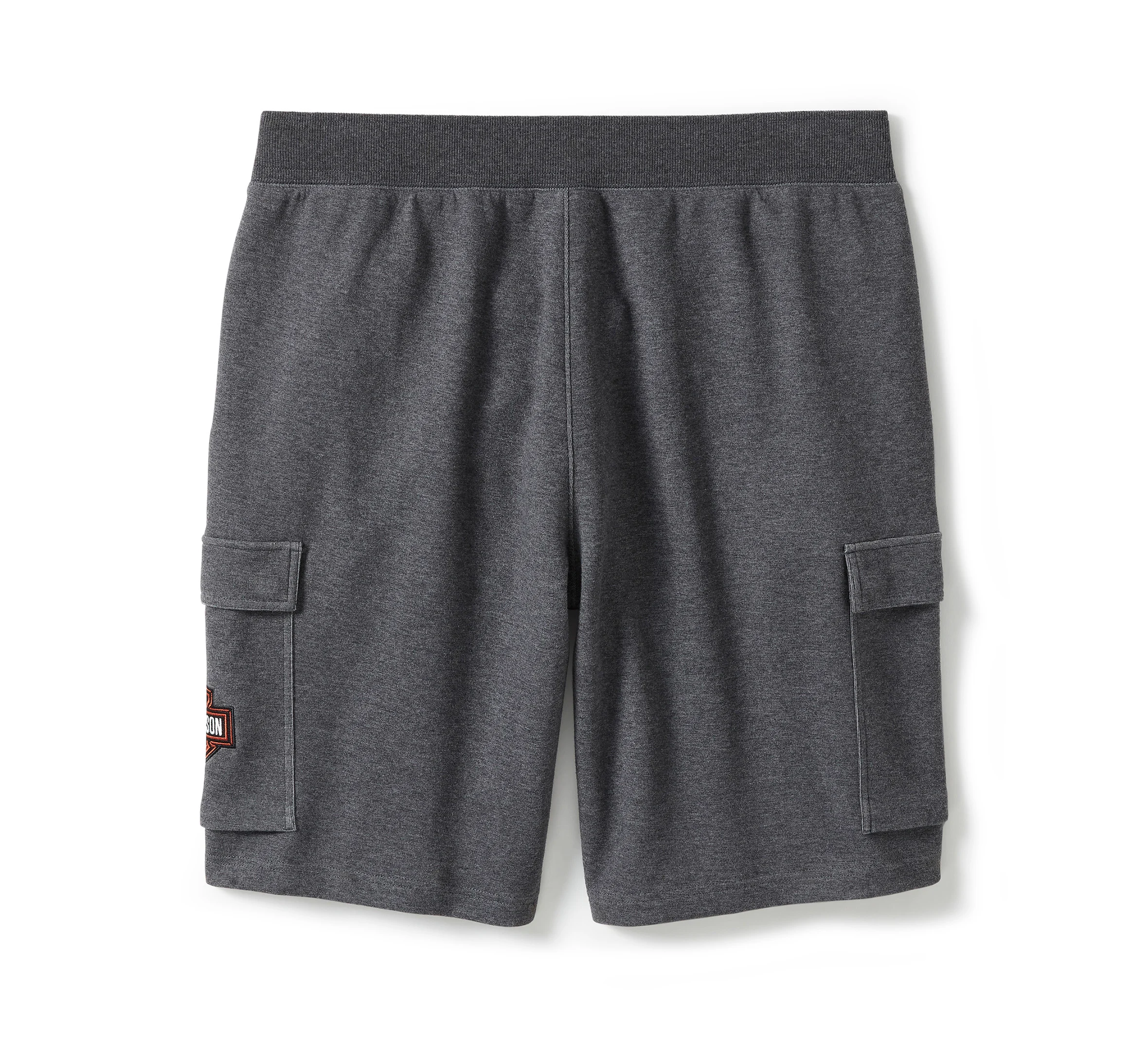 Men's Essential Fleece Cargo Short - Charcoal Grey Heather