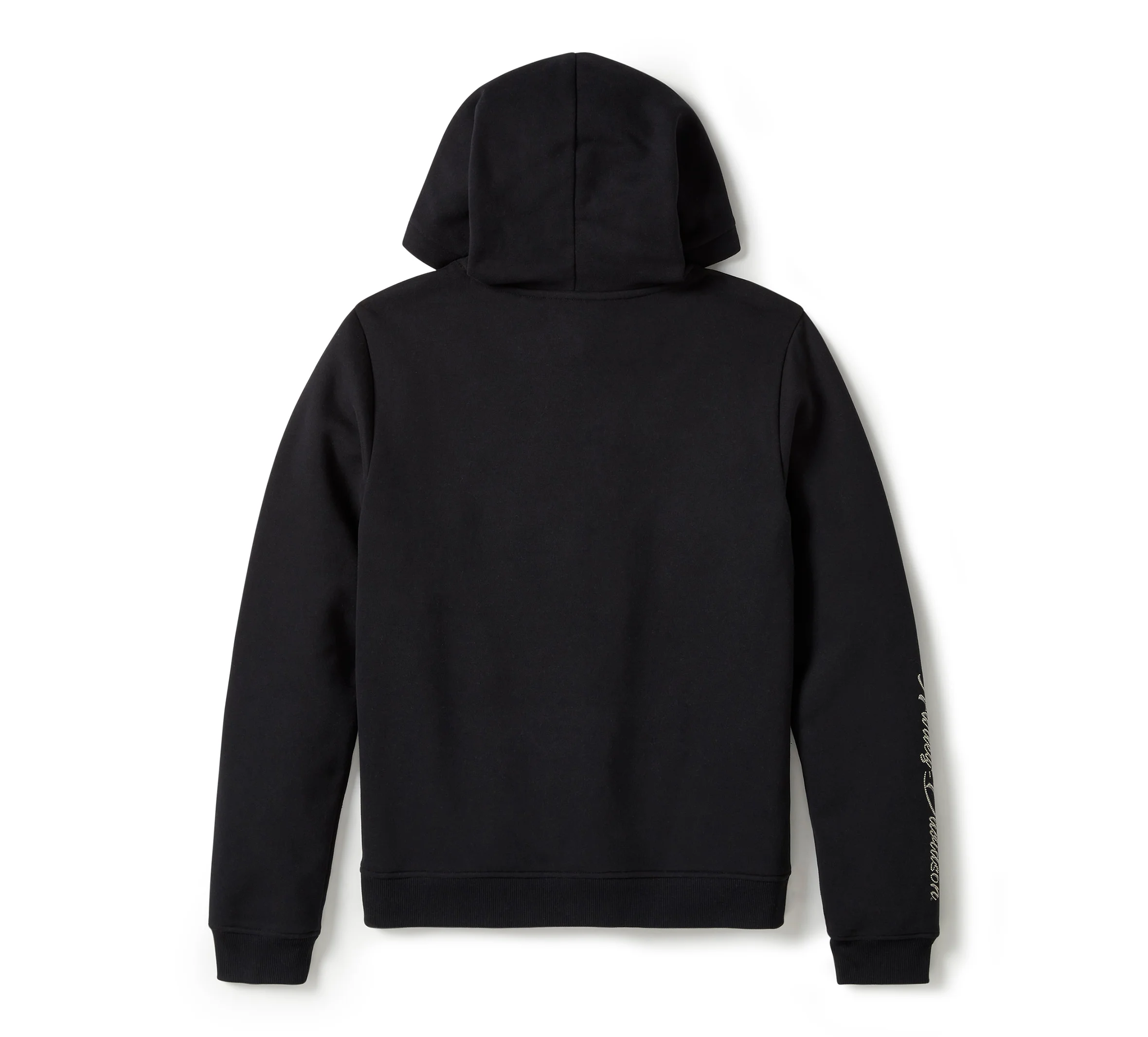 Women's Essential Bling Pullover Fleece Hoodie - Harley Black