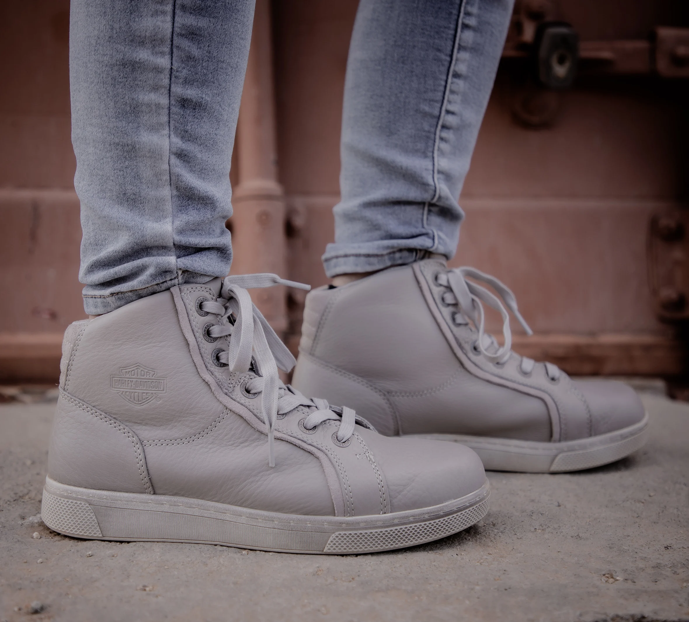 Women's Mackey Waterproof Riding Sneaker - Light Grey