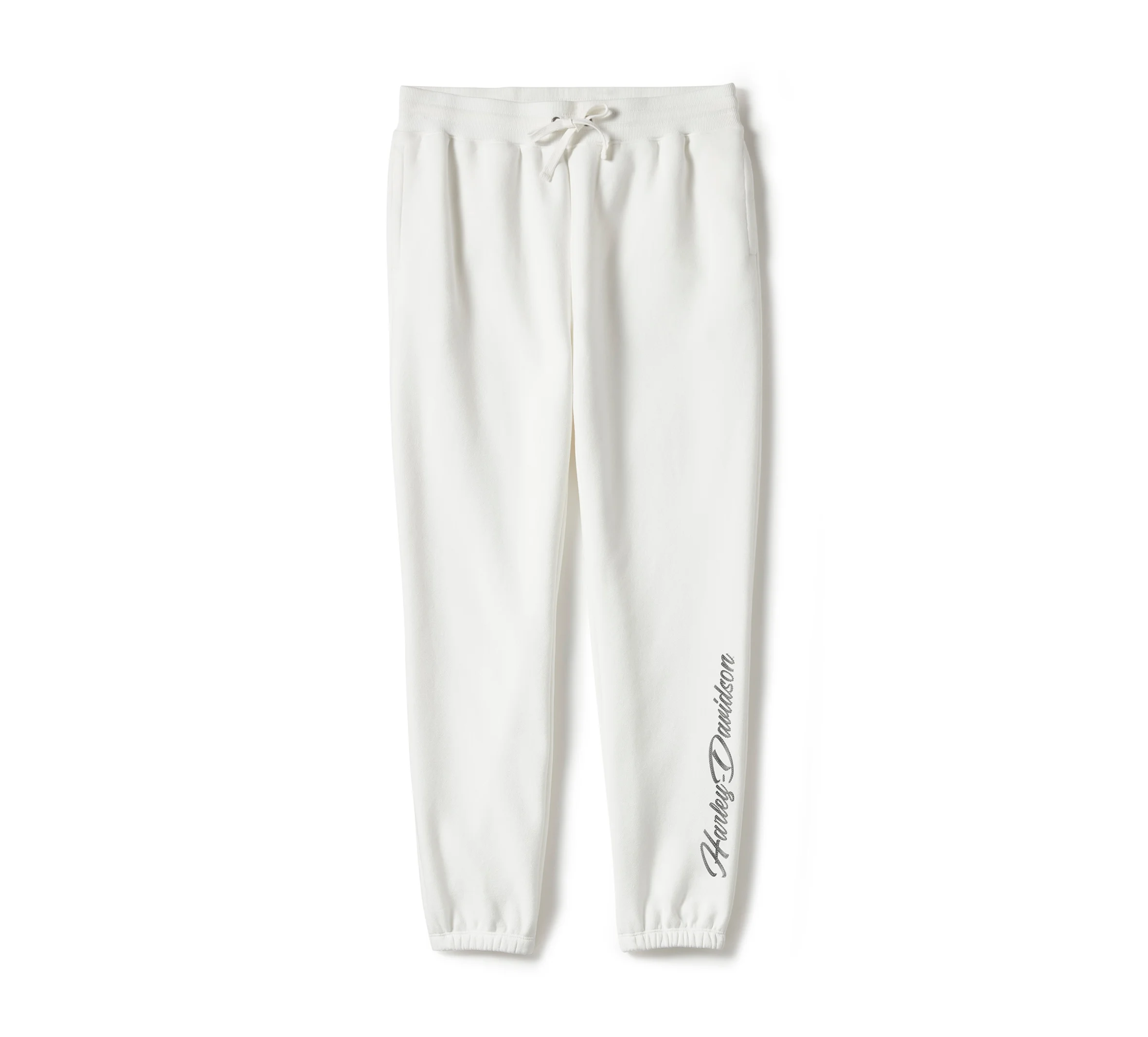 Women's Essential Bling Fleece Jogger - Cloud Dancer