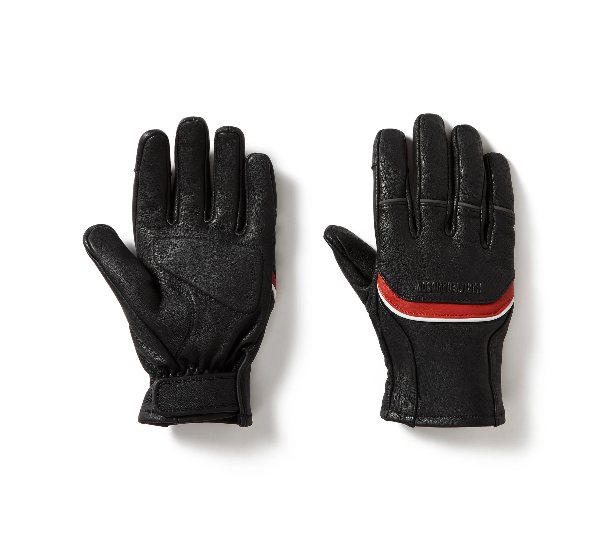 Men's H-D Trenton Leather Riding Gloves