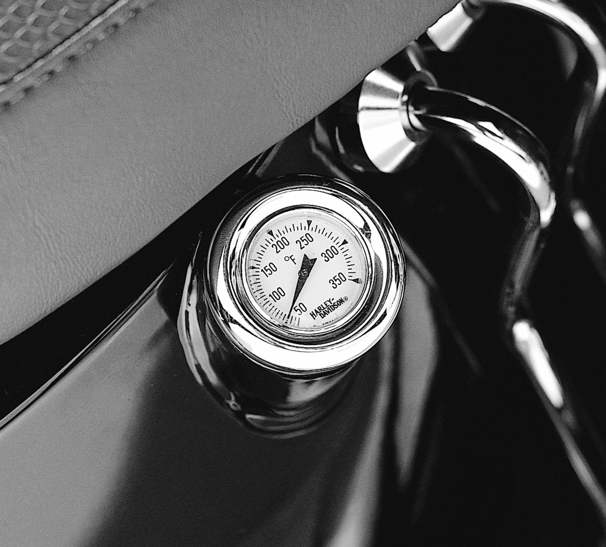Oil Dipstick with Temperature Gauge