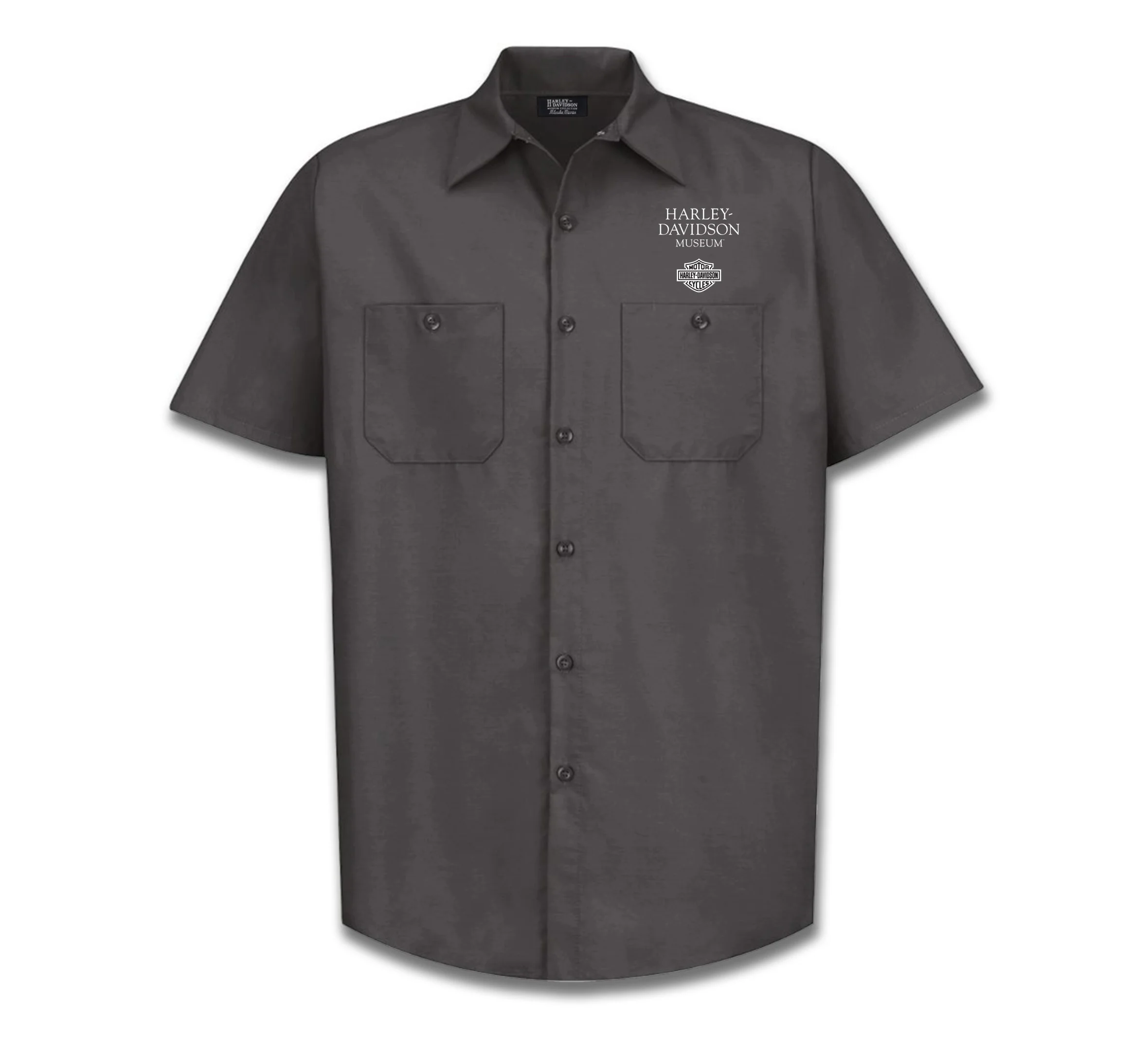 Willie G. Skull Woven Work Shirt