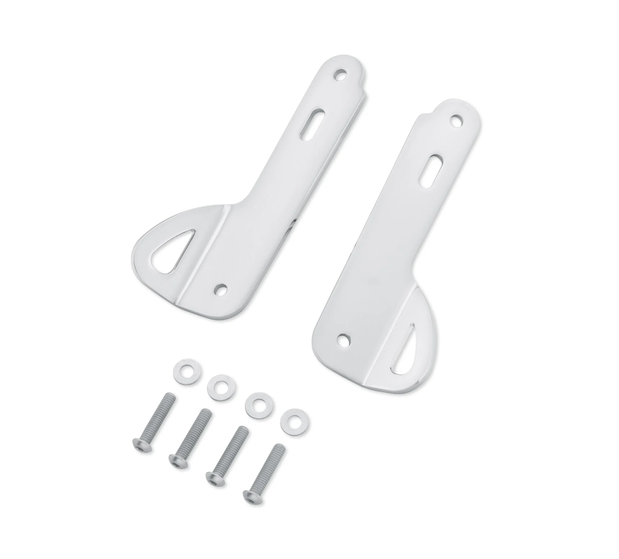 Chrome Tie-Down Brackets