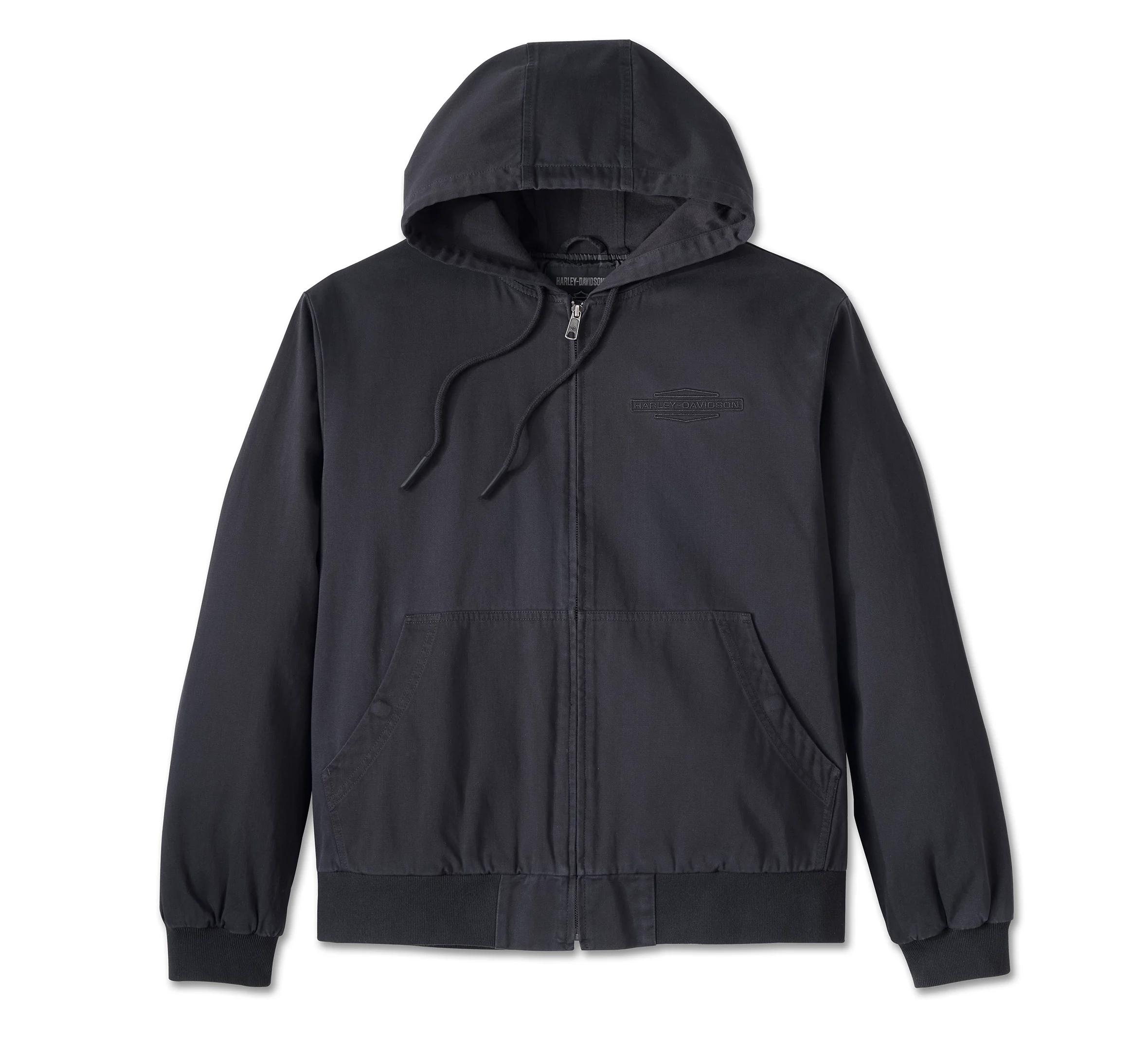 Bar & Shield Workwear Hooded Jacket - Harley Black