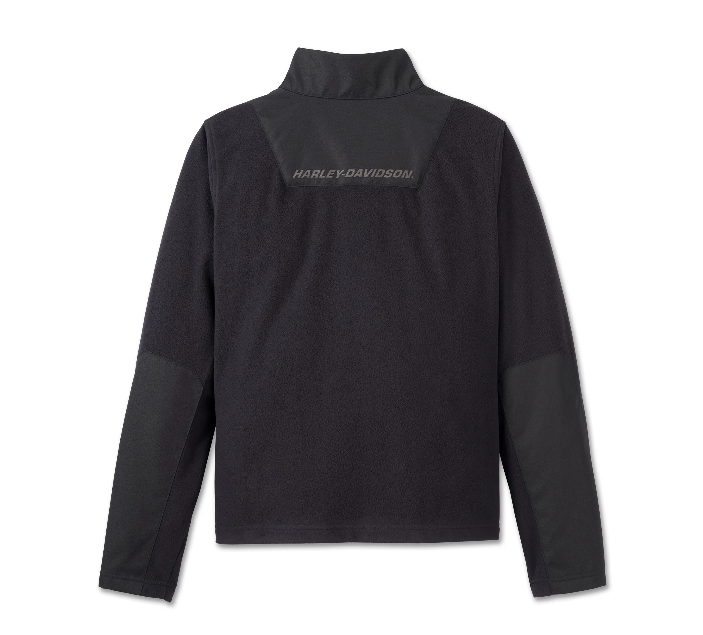 Women's H-D Flex Layering System Fleece Zip Mid Layer - Harley Black