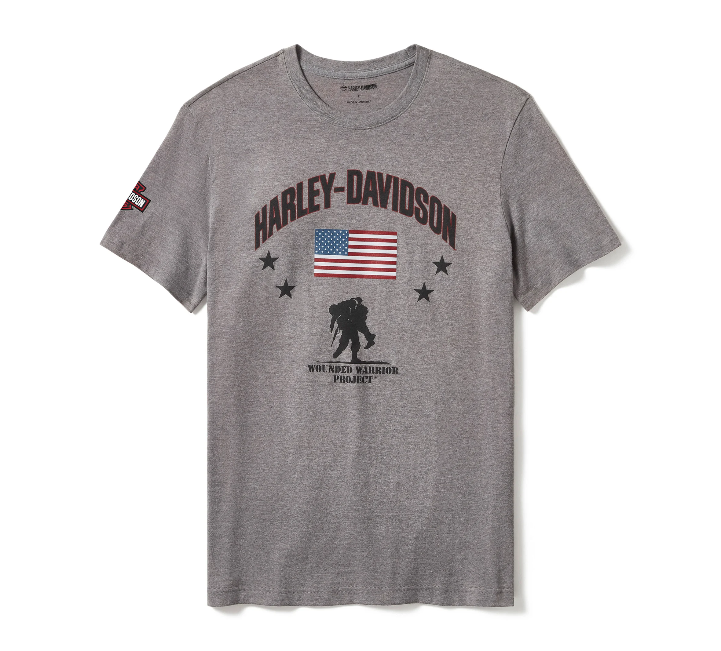 Men's Harley-Davidson Wounded Warrior Project Stripes Tee