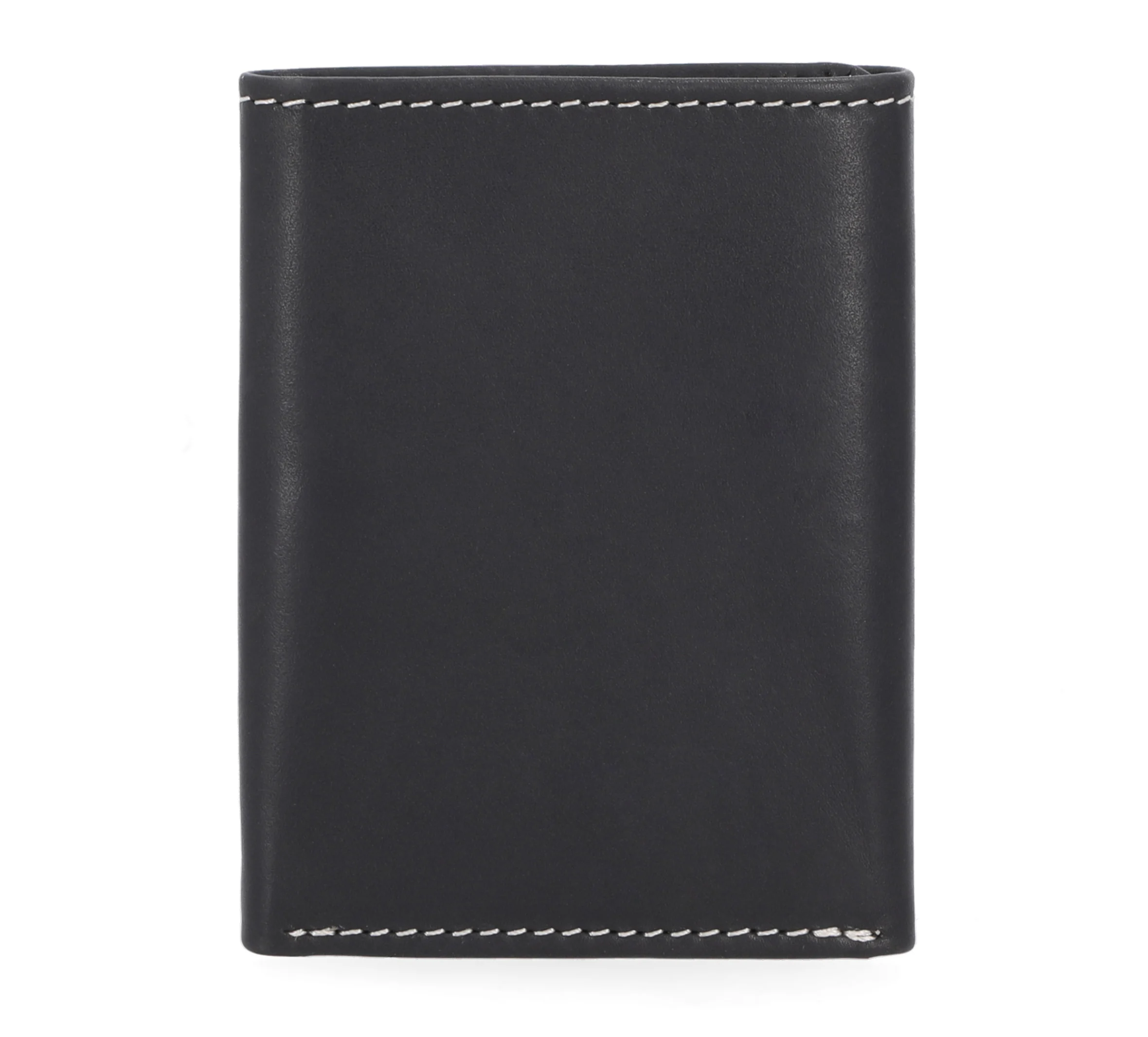 Laser Logo Trifold Wallet - Black