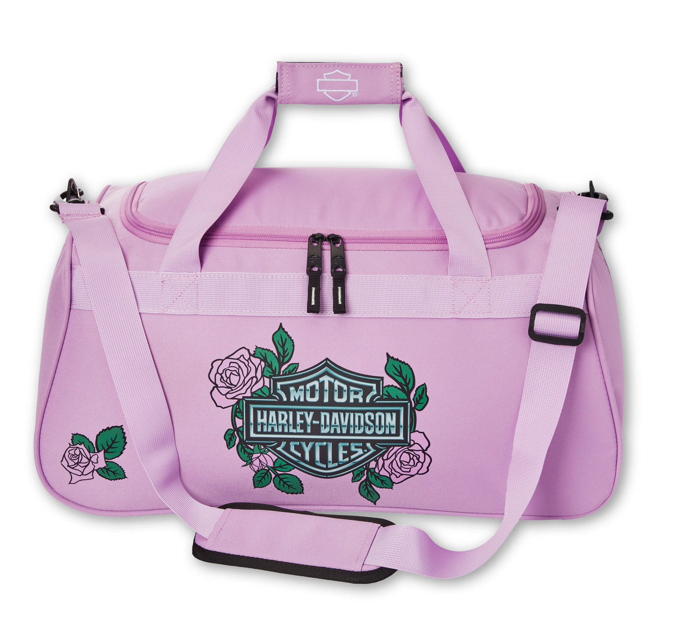 Lavender Roses Duffel Bag
