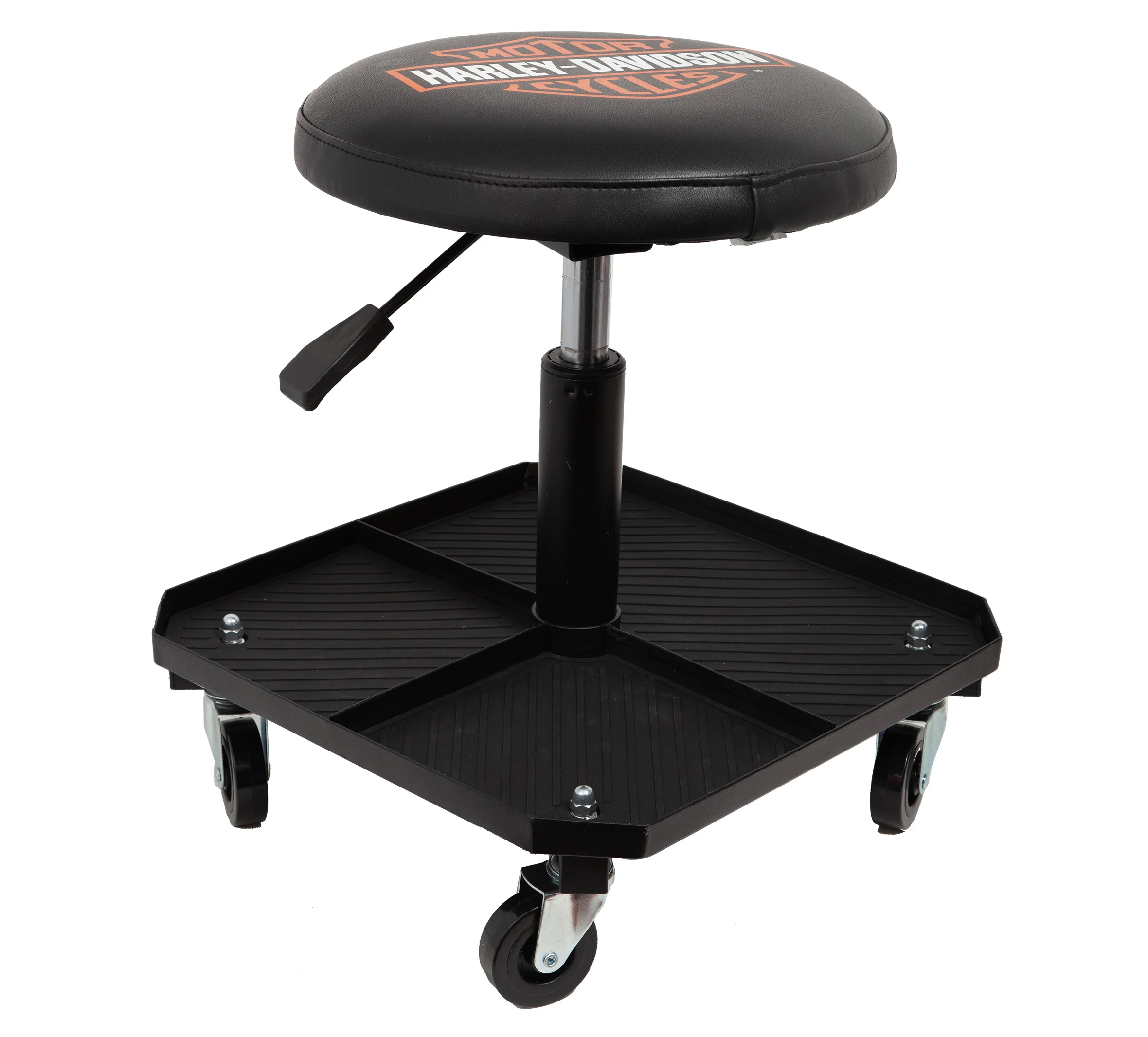 Bar & Shield Pneumatic Stool