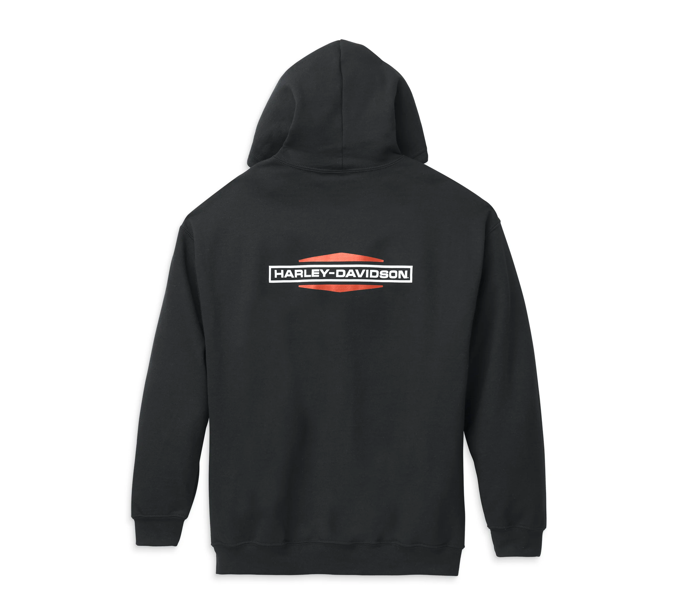 Men's Stacked Logo Zip Front Hoodie