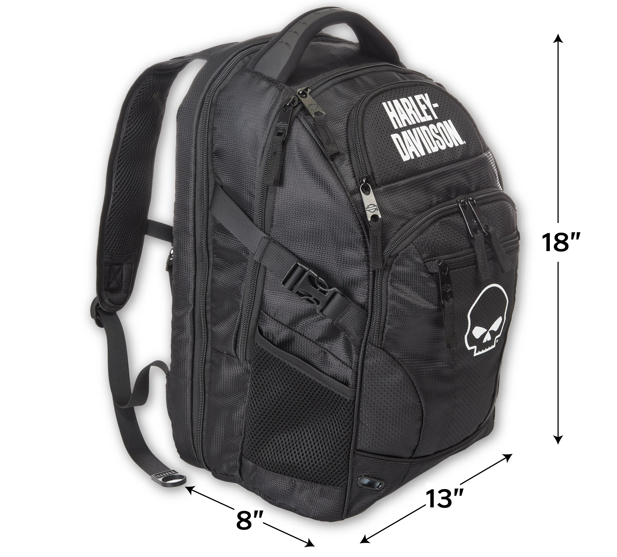Willie G Logo Renegade II Backpack with USB Port