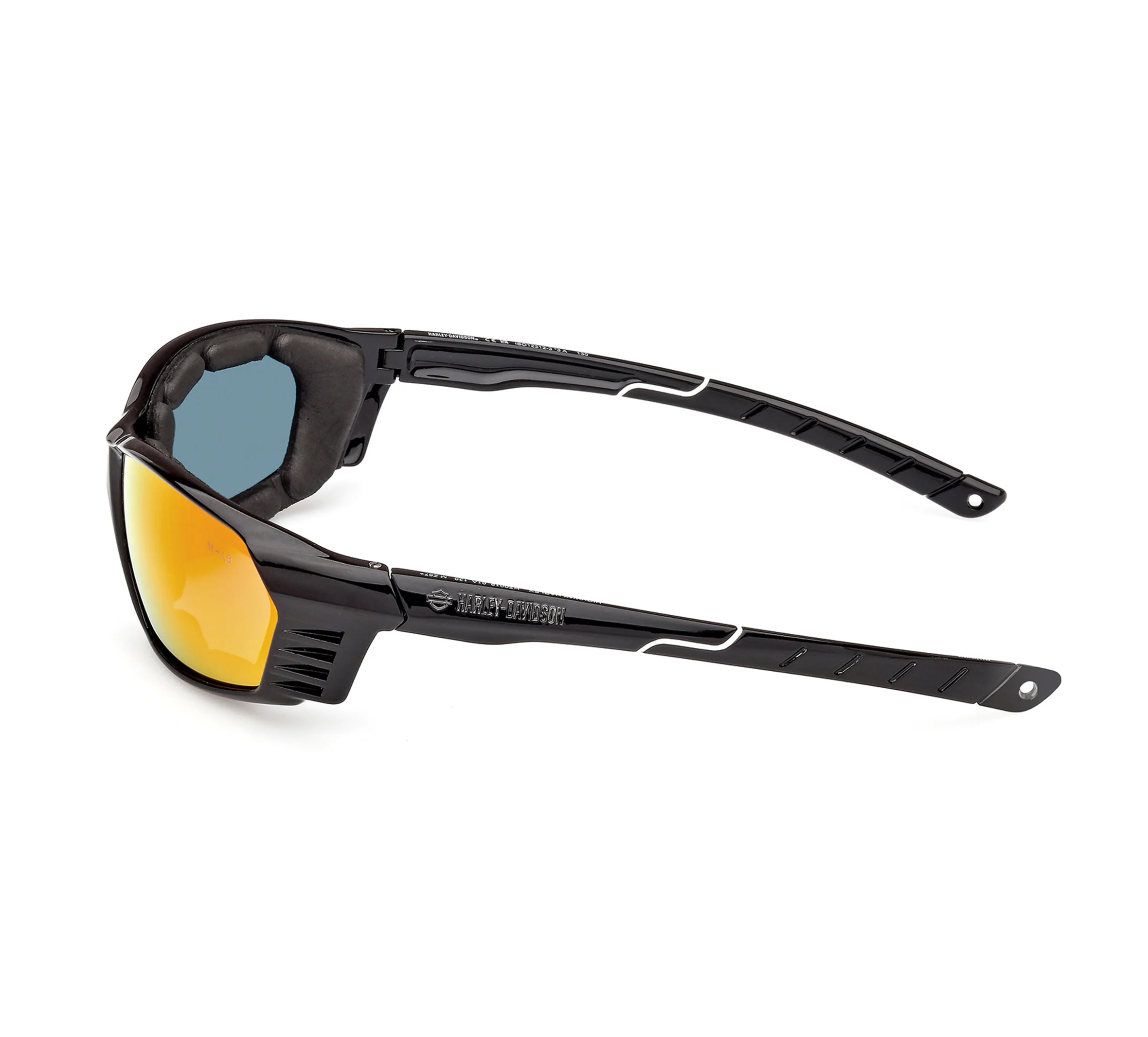 Highway Harley Motorcycle Riding Sunglasses - Black