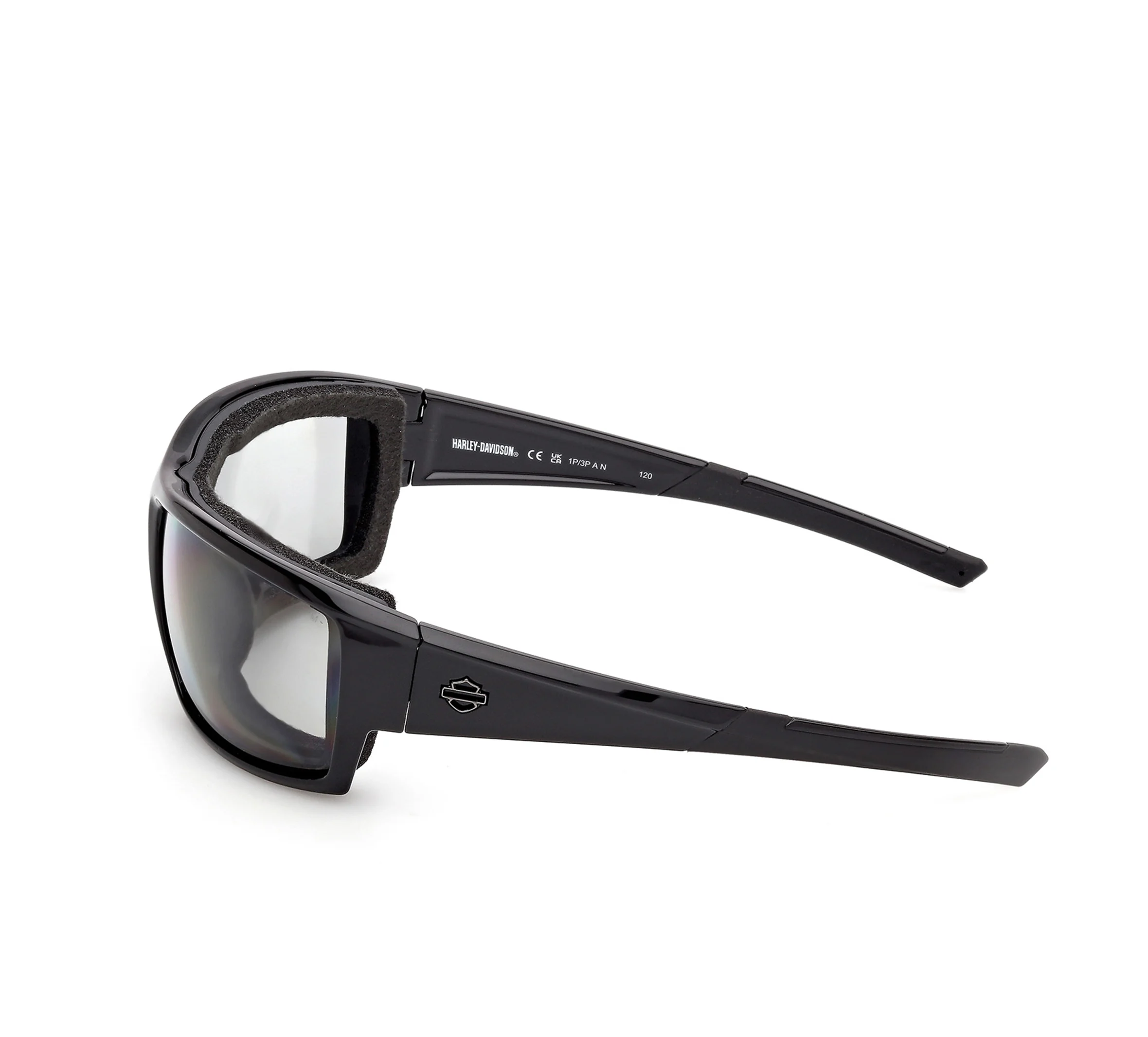 JUNEAU 2.0 Motorcycle Riding Sunglasses - Shiny Black