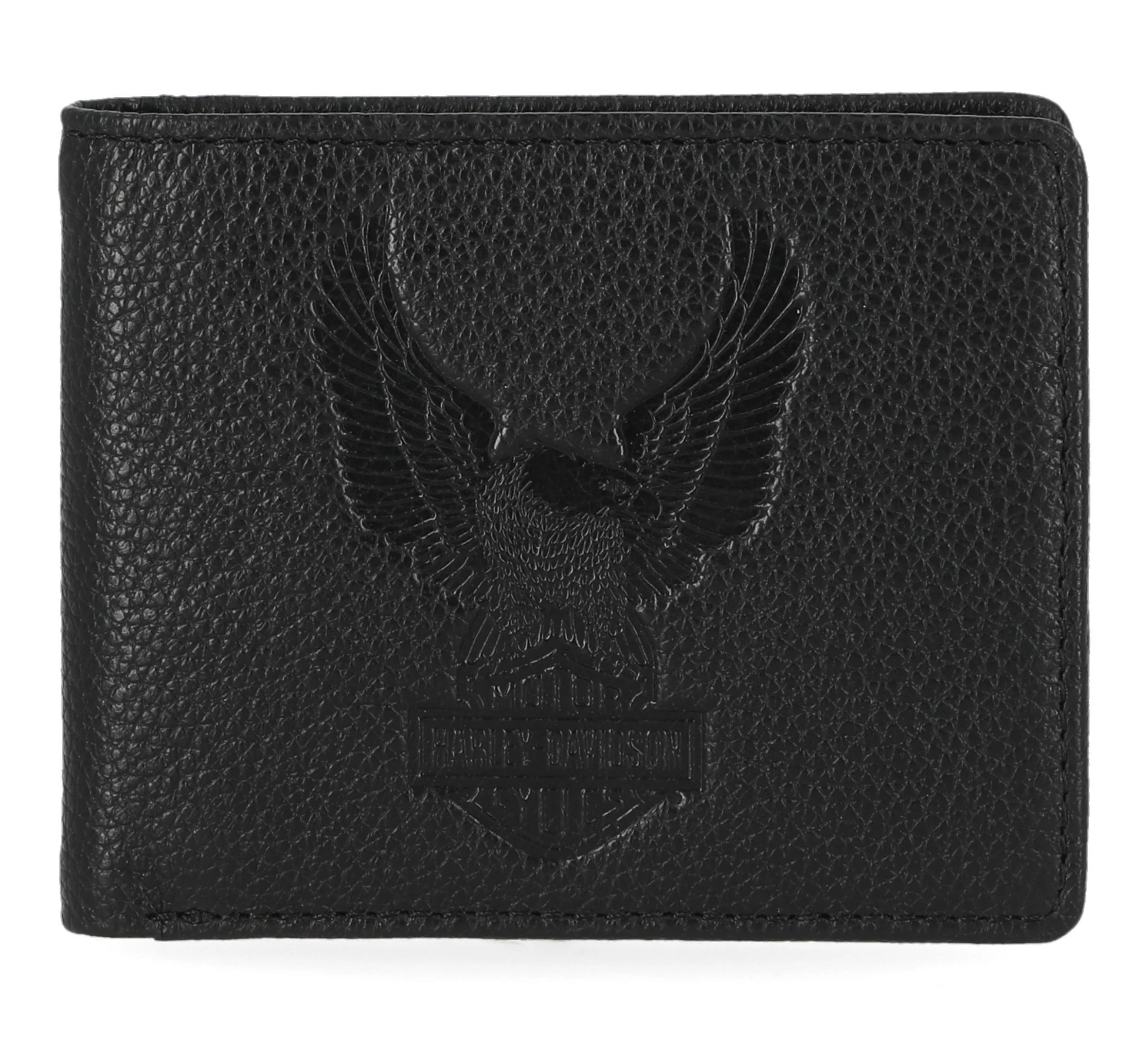 Men's Pebble Classic Eagle Leather Billfold Wallet