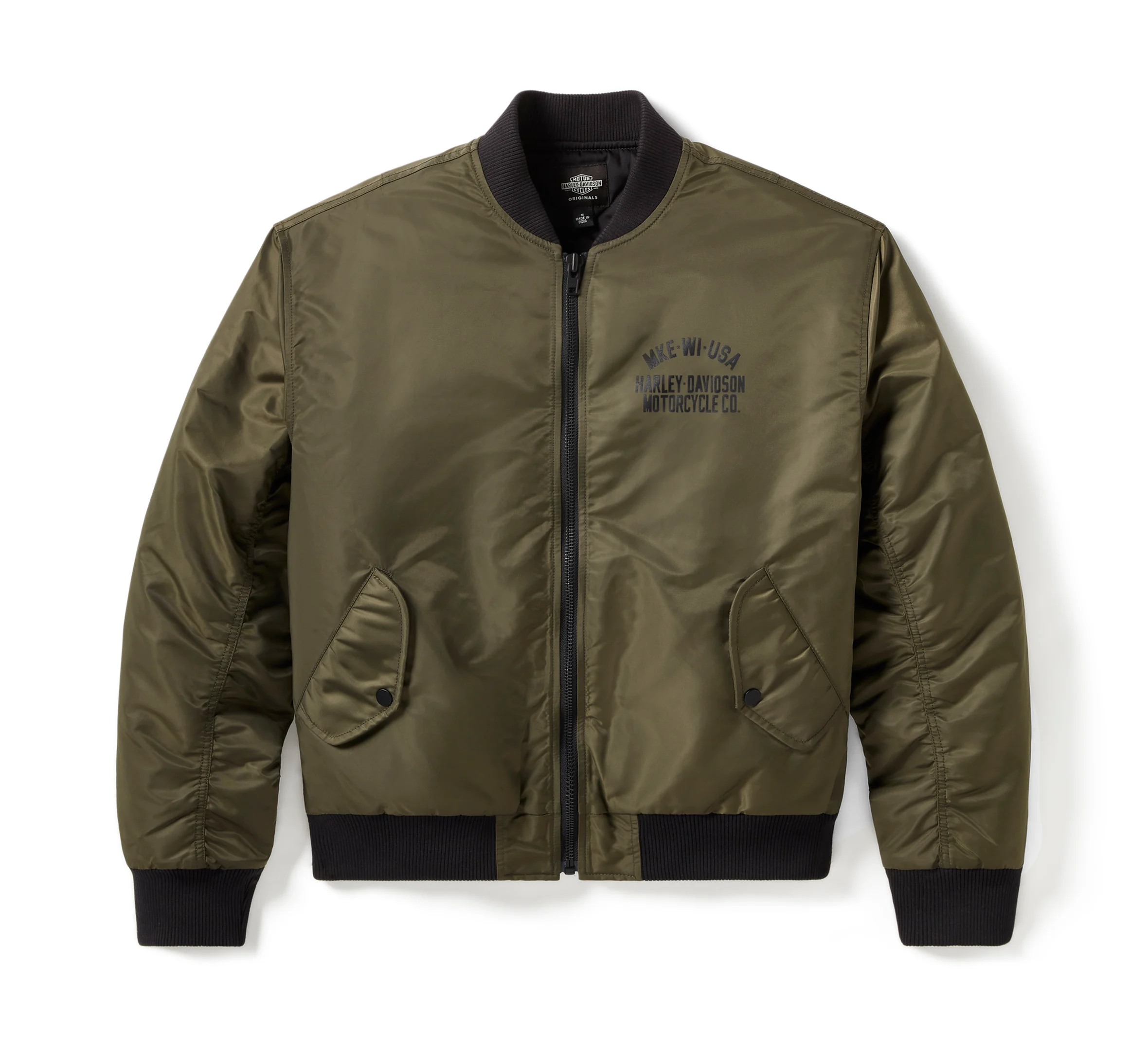 HDMC MKE BOMBER JACKET - Dusky Olive