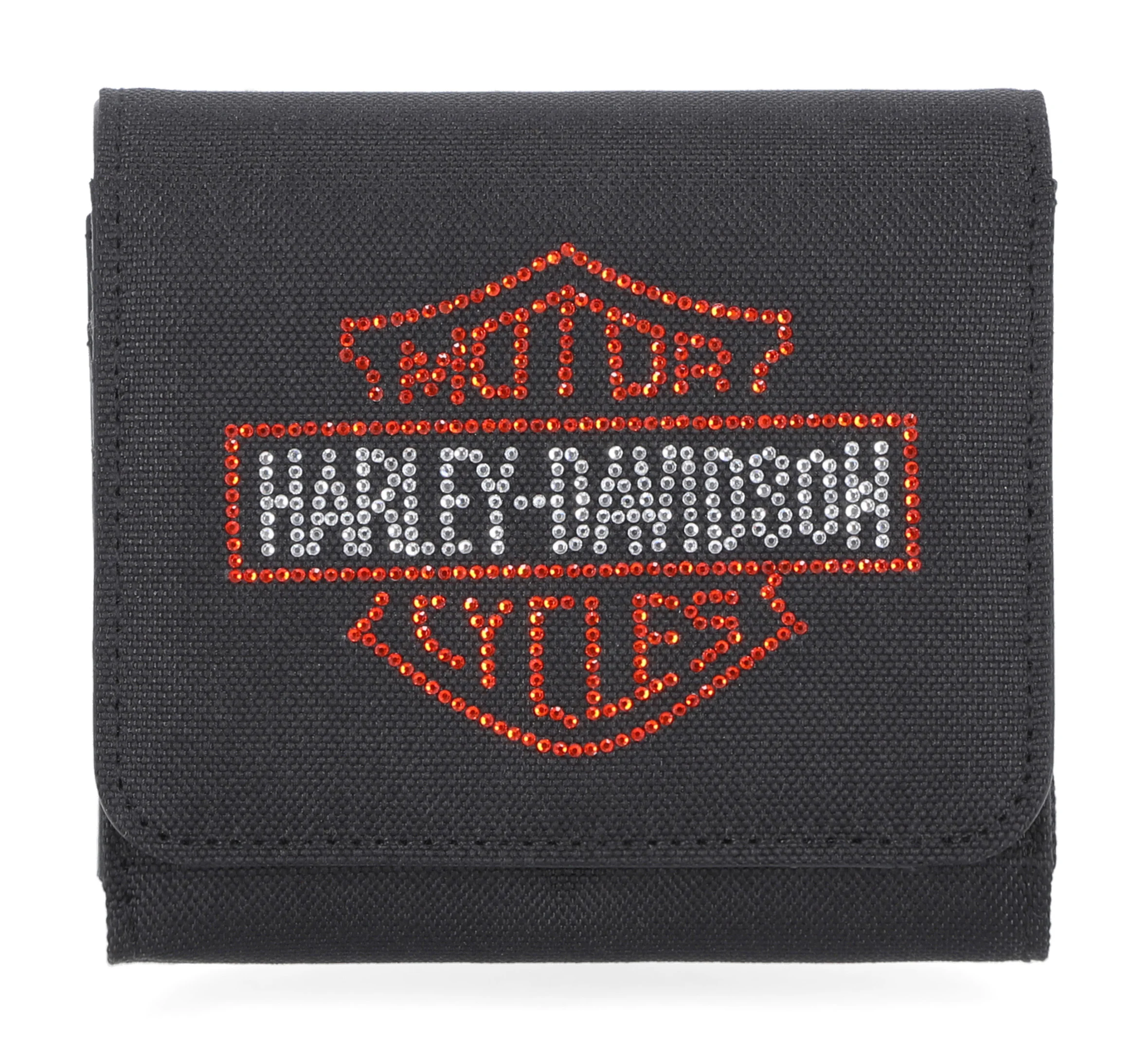 Bar & Shield Rhinestone Indexer Wallet