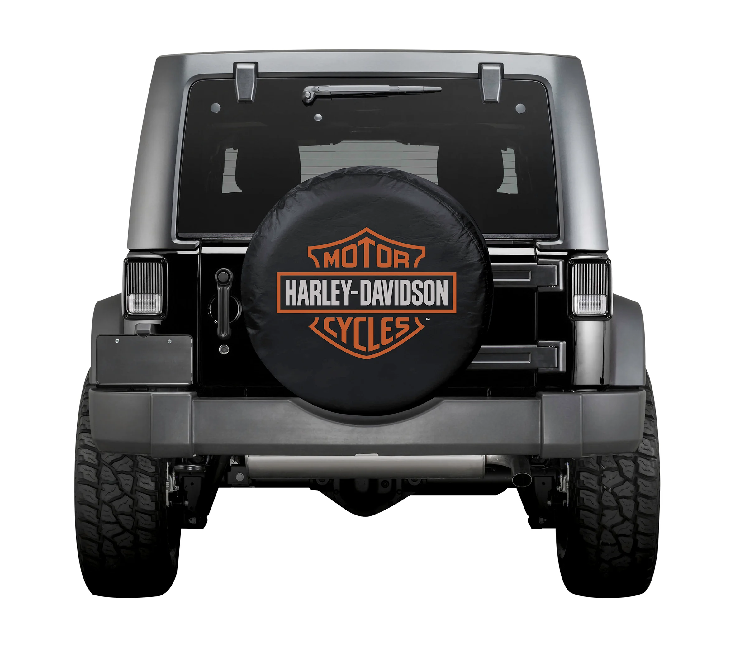 Bar & Shield Spare Tire Cover