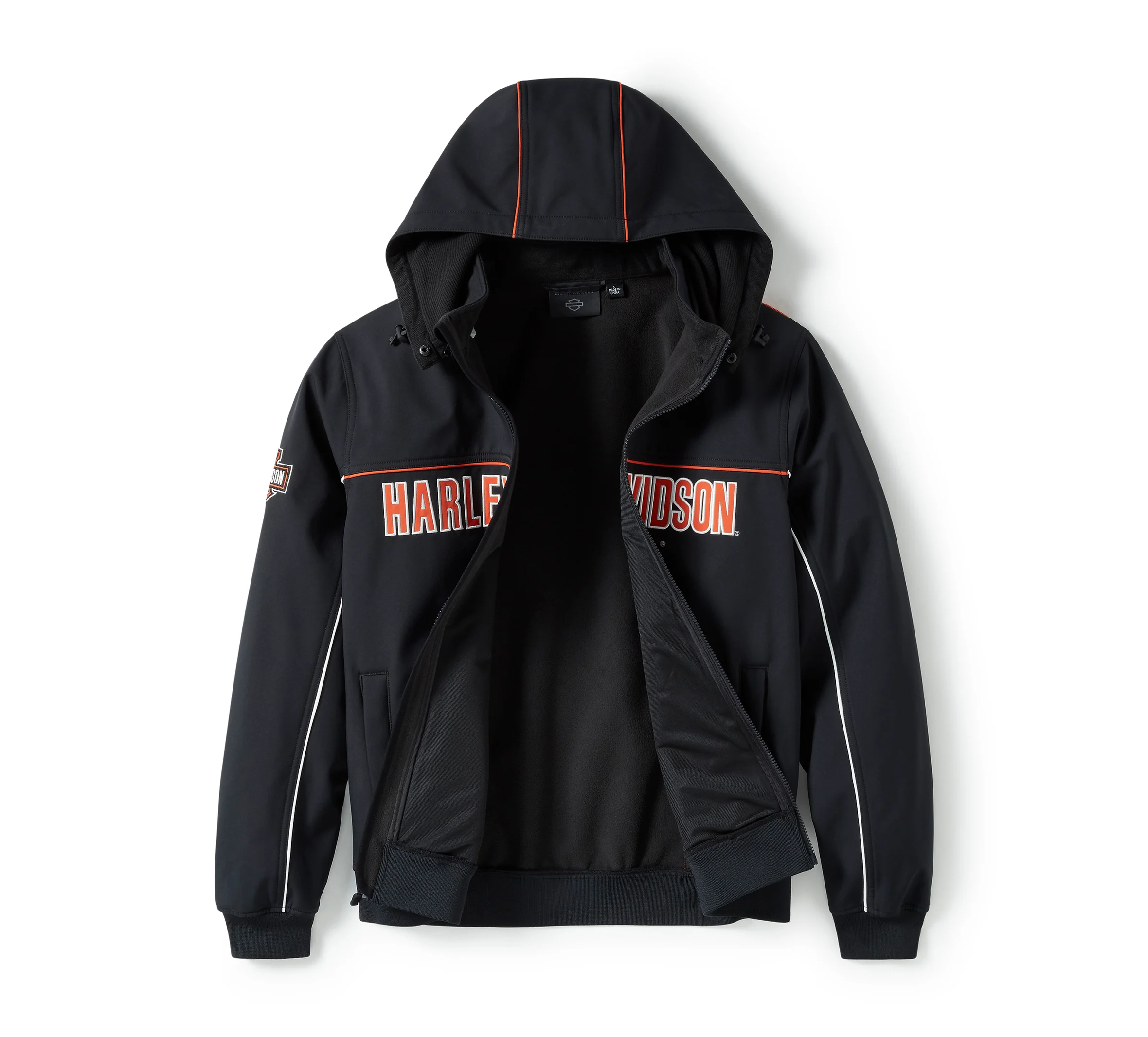 Men's Idyll Windproof Soft Shell Jacket - Harley Black
