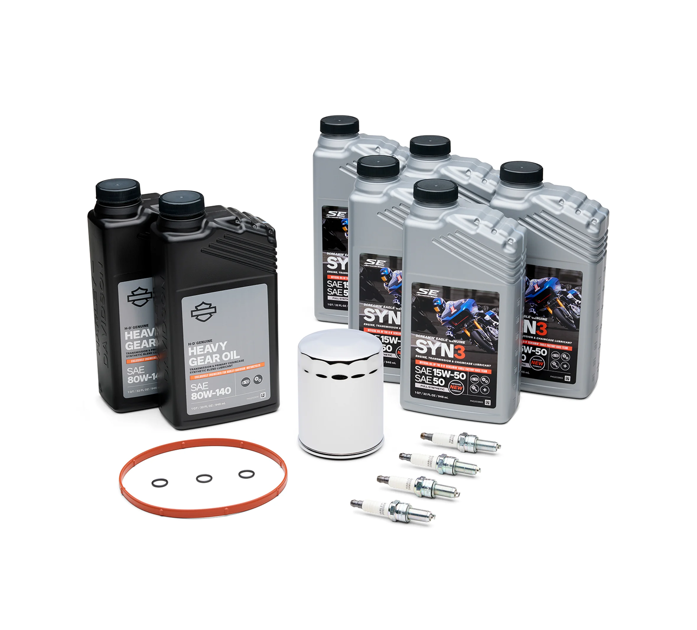 Milwaukee-Eight SYN3 Tune Up Kit – Chrome Filter