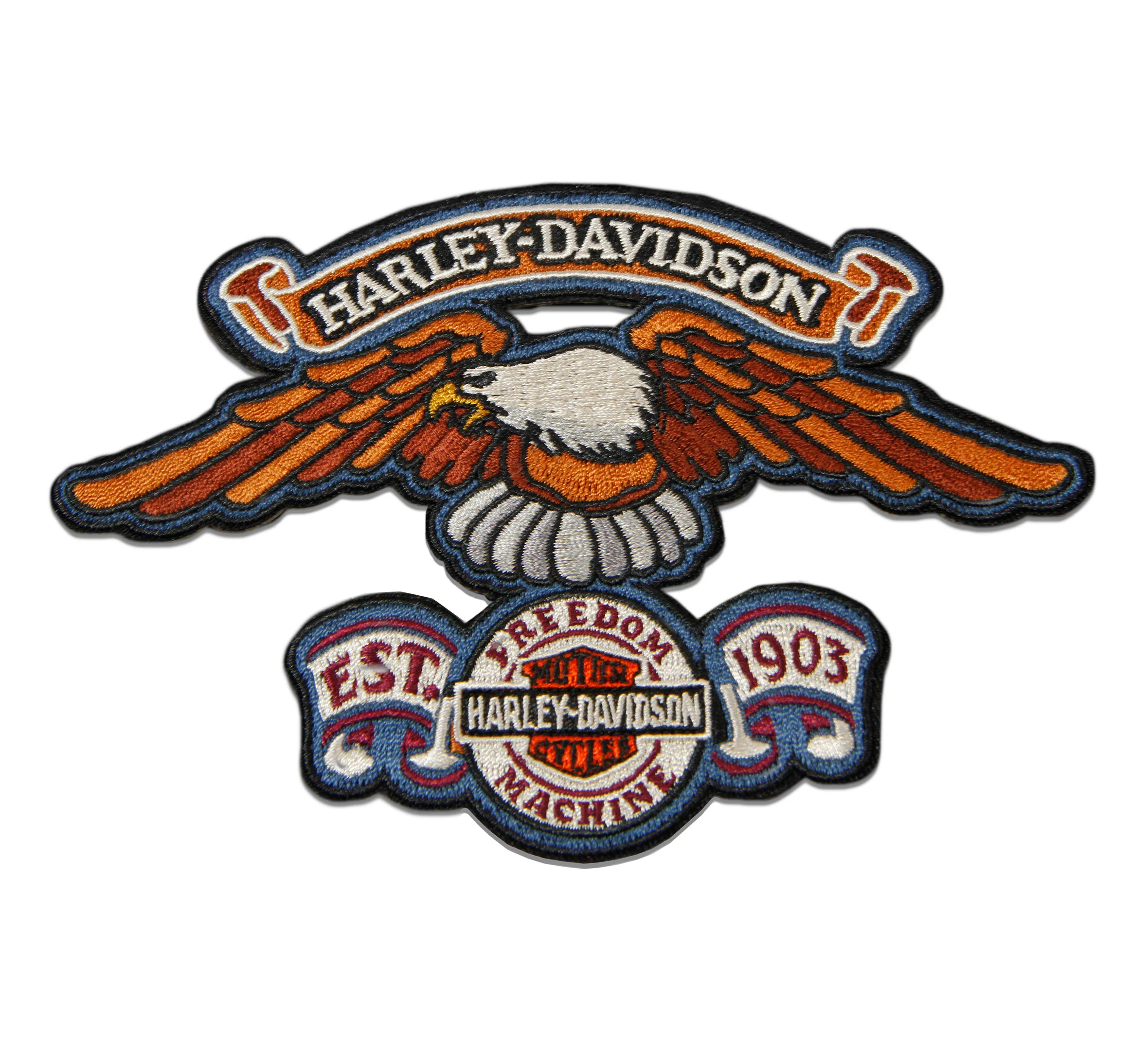 6" Eagle Freedom Machine Patch
