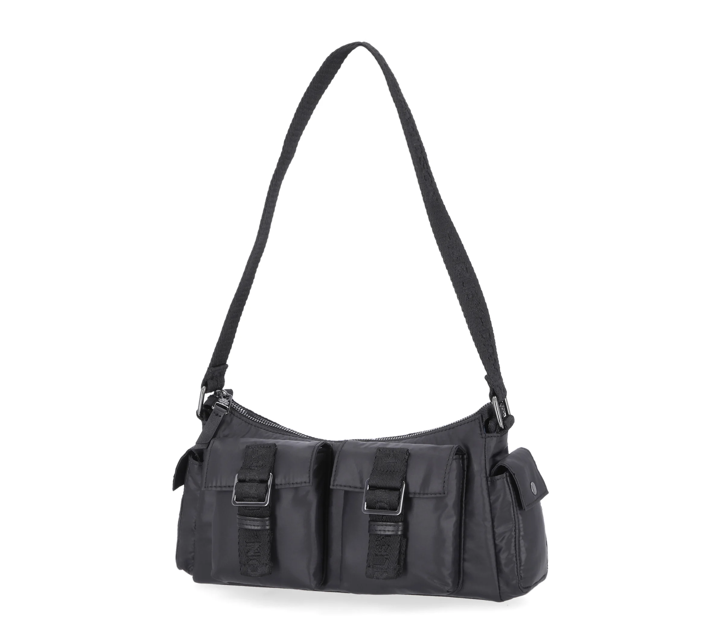 Utility Top Zip Bag - Black
