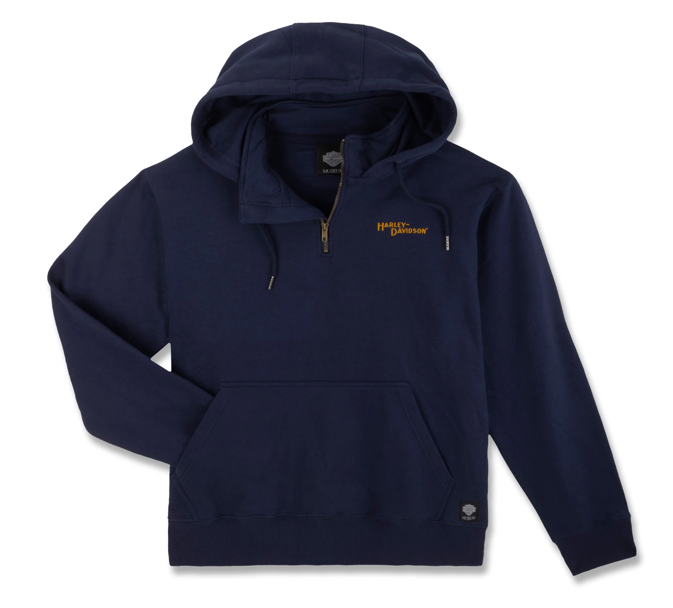 1/4 Zip H-D Font Heavyweight Hoodie